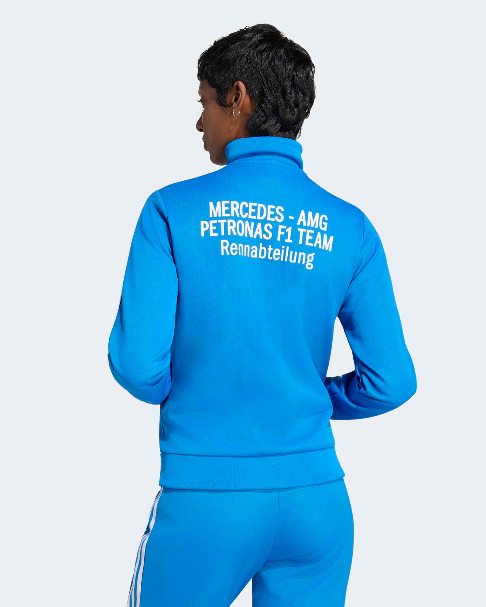 Womens Blue Wonder Track Top Blue