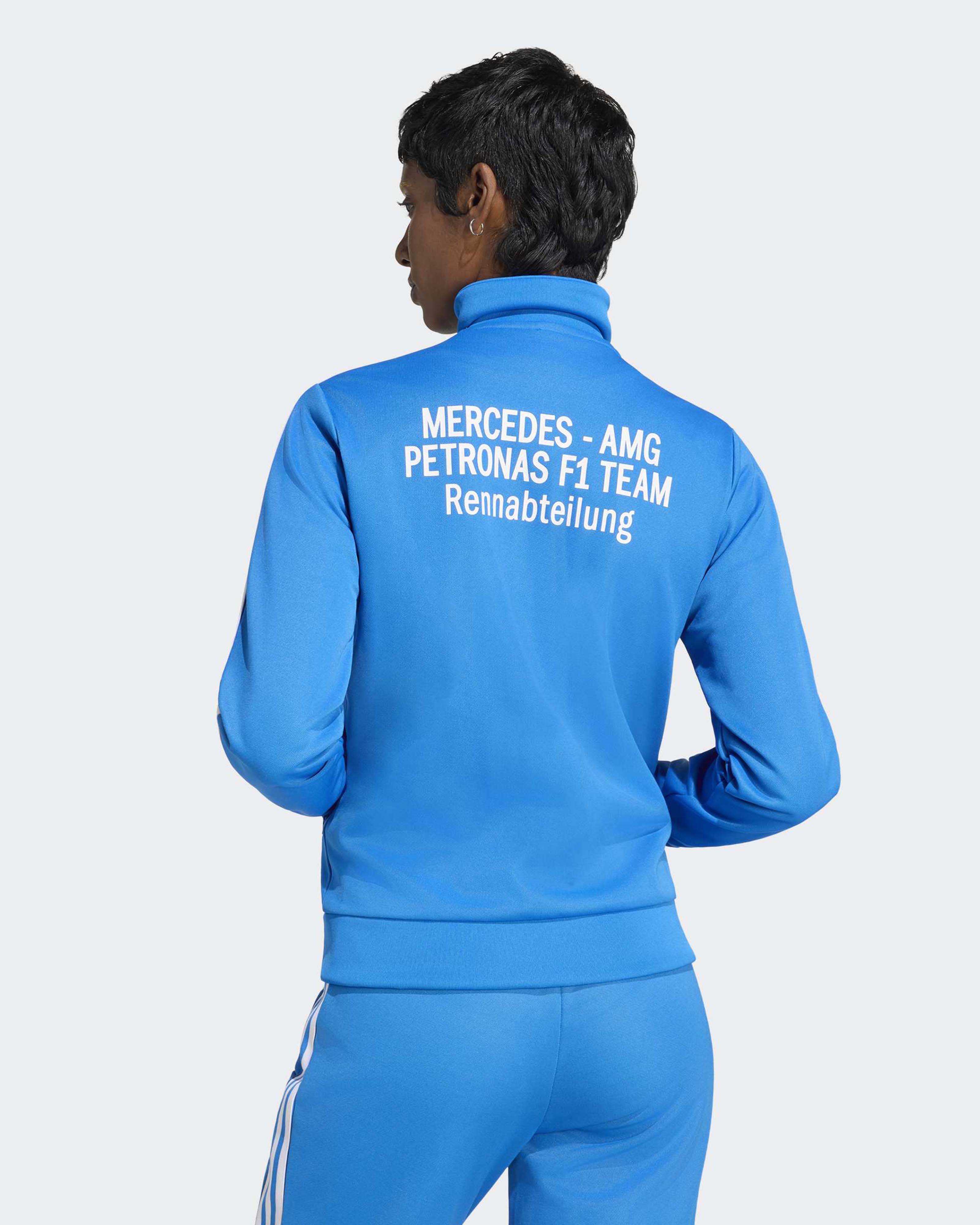 Womens Blue Wonder Track Top Blue