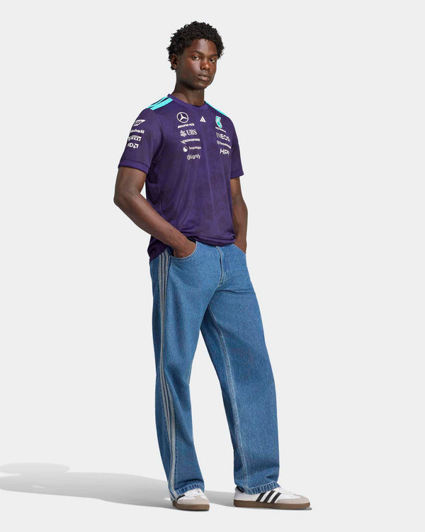 Mens 2026 Vanda Bloom Team Driver Tee Purple