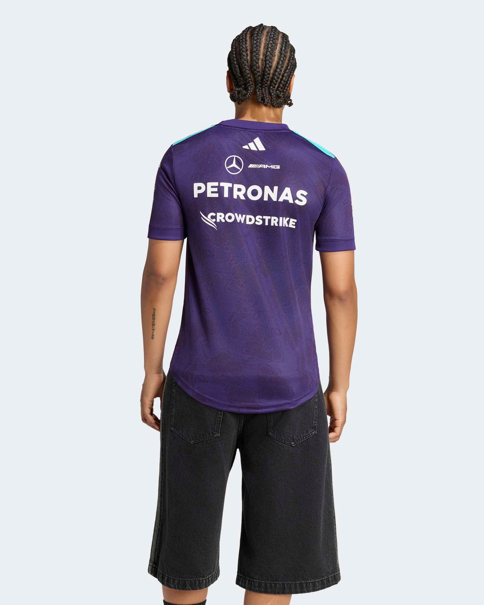 Womens 2026 Vanda Bloom Team Driver Tee Purple