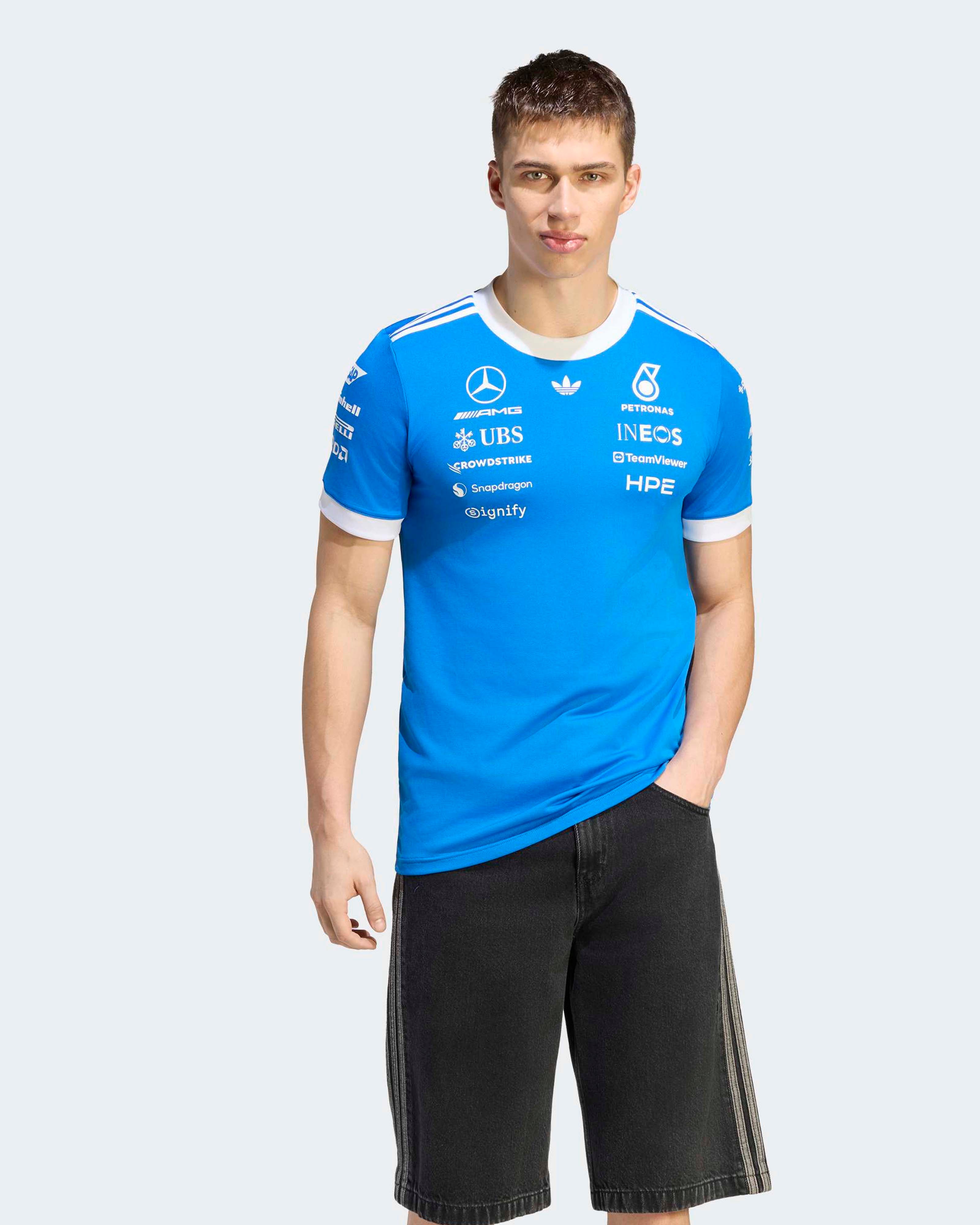 Mens 2026 Blue Wonder Team Driver Tee Blue