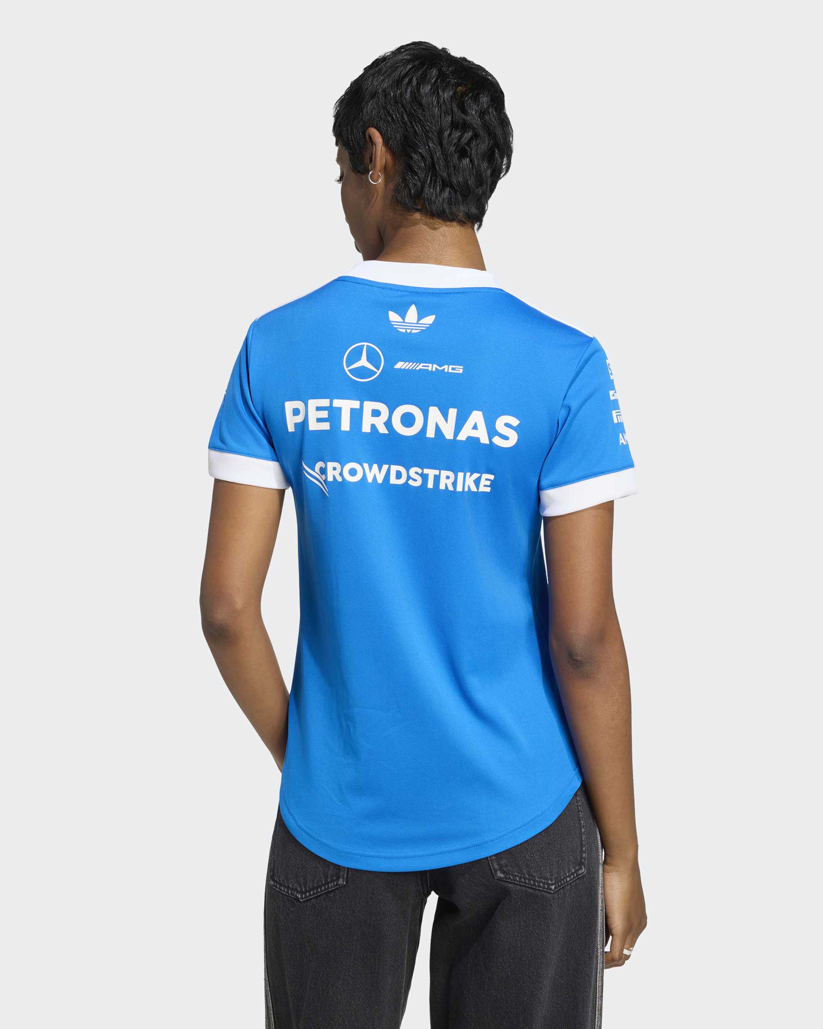 Womens 2026 Blue Wonder Team Driver Tee Blue