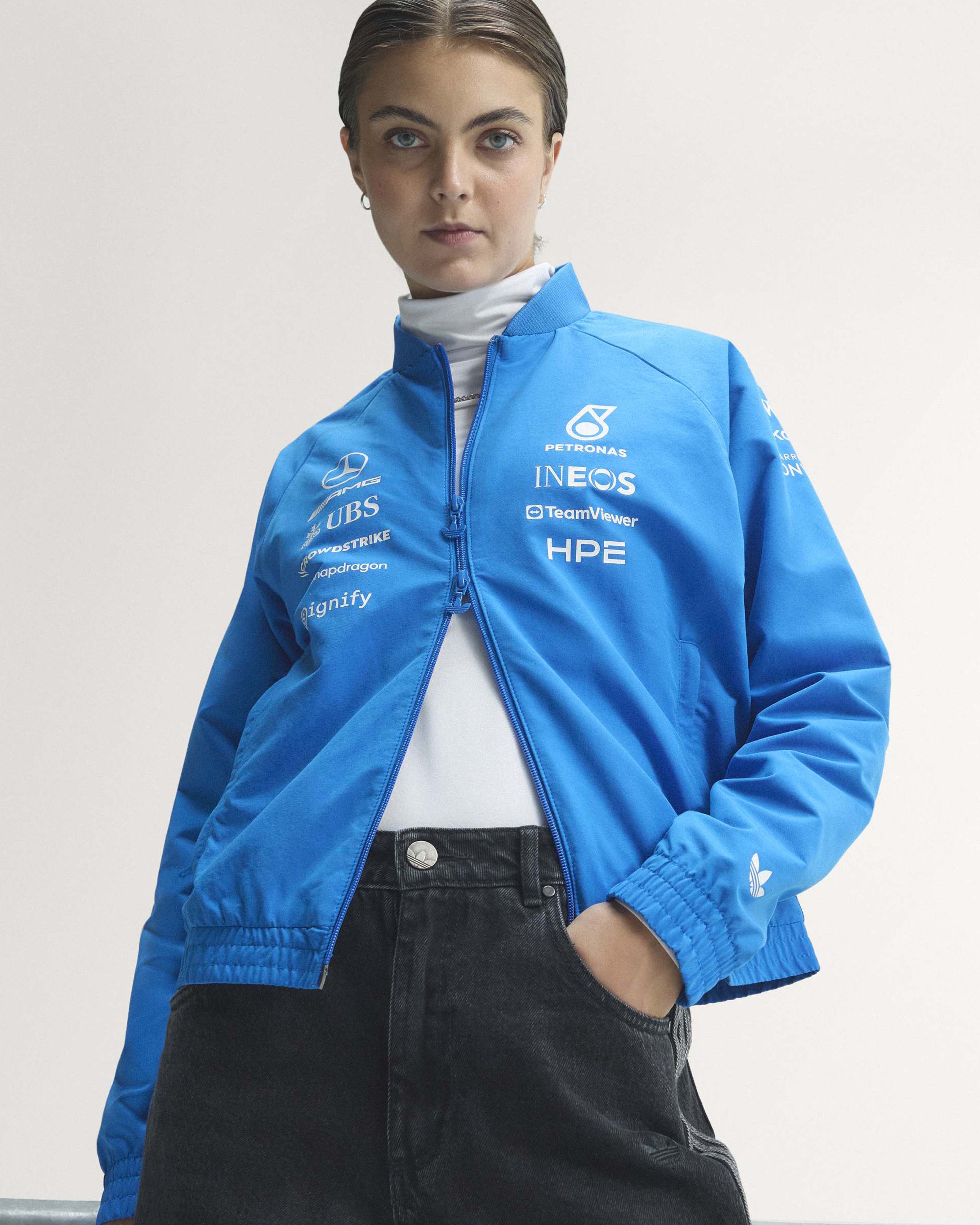 Womens 2026 Blue Wonder Team Jacket Blue