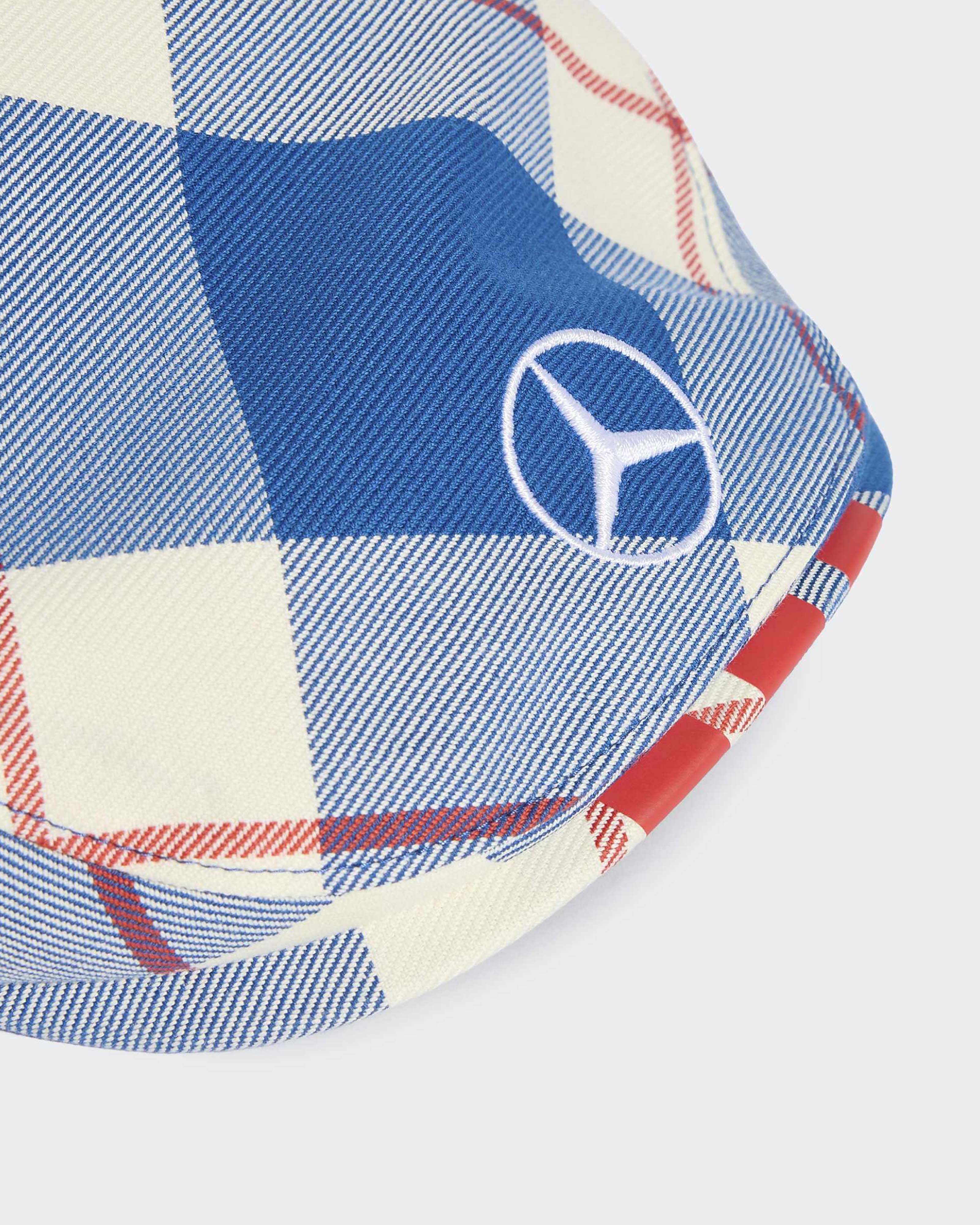 Blue Wonder Flat Cap Blue
