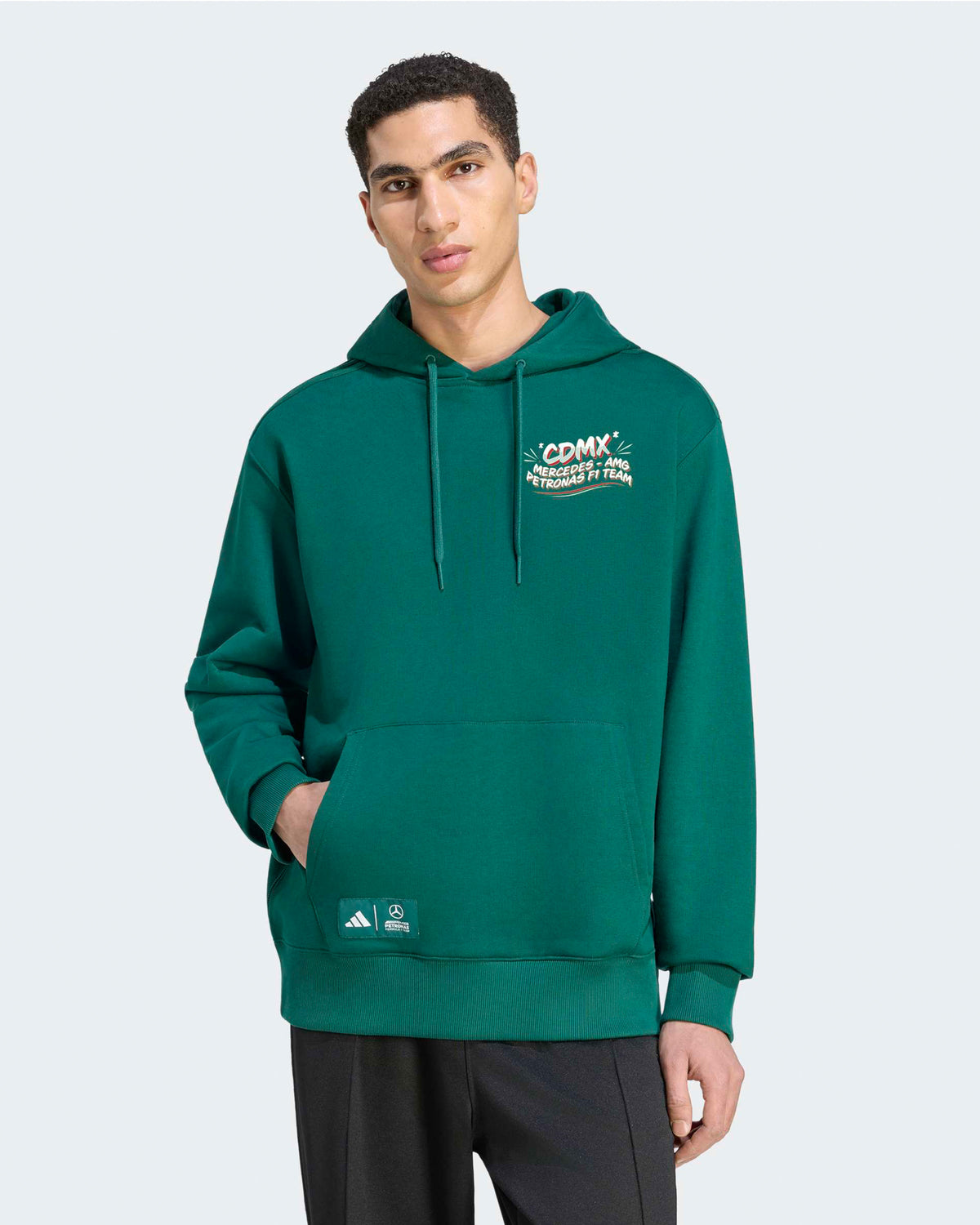 Mens Mexico City Hoody Green
