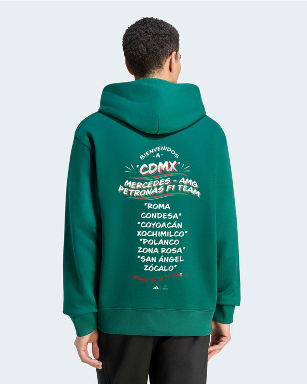 Mens Mexico City Hoody Green