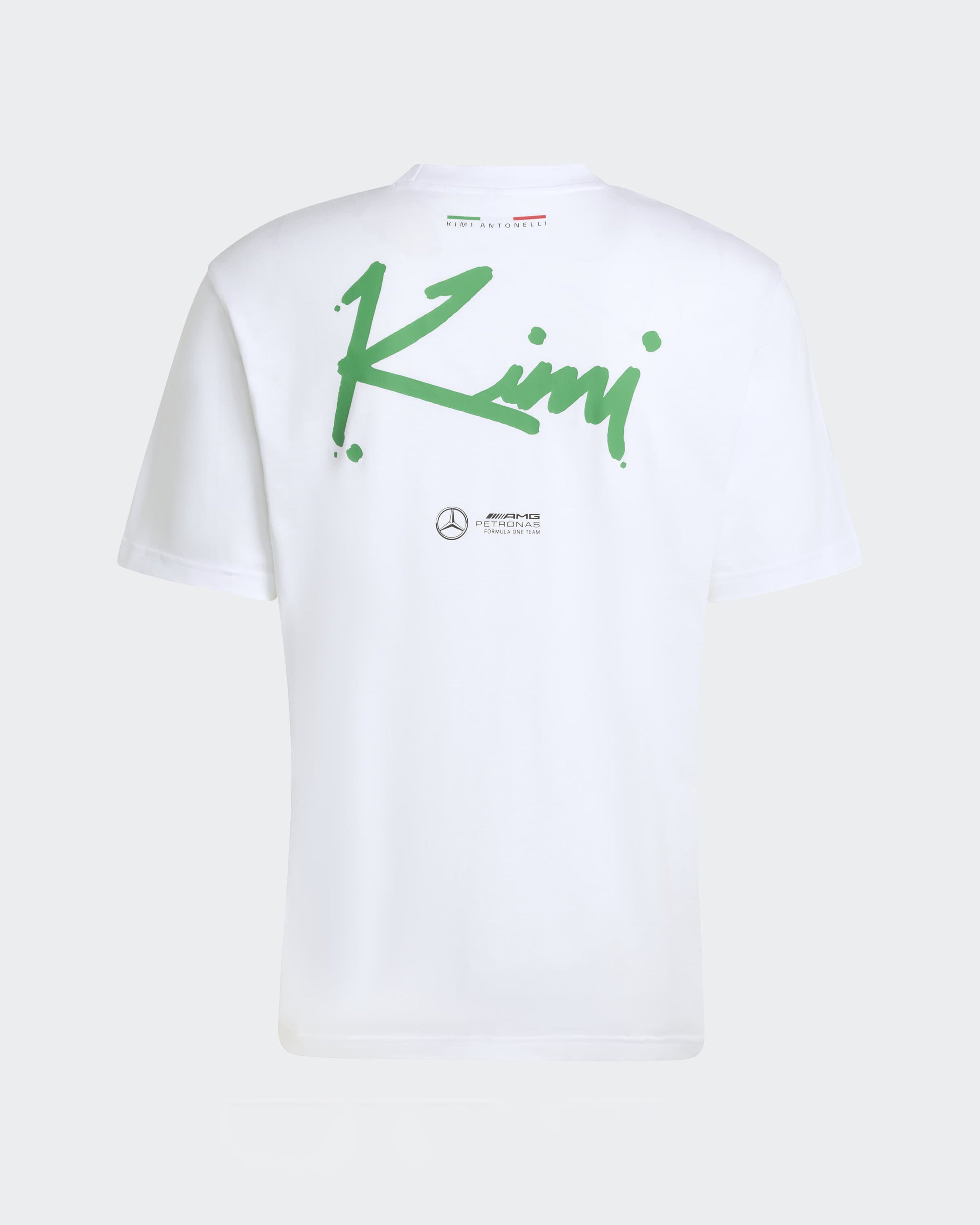 Mens Kimi Antonelli Monza T-shirt White