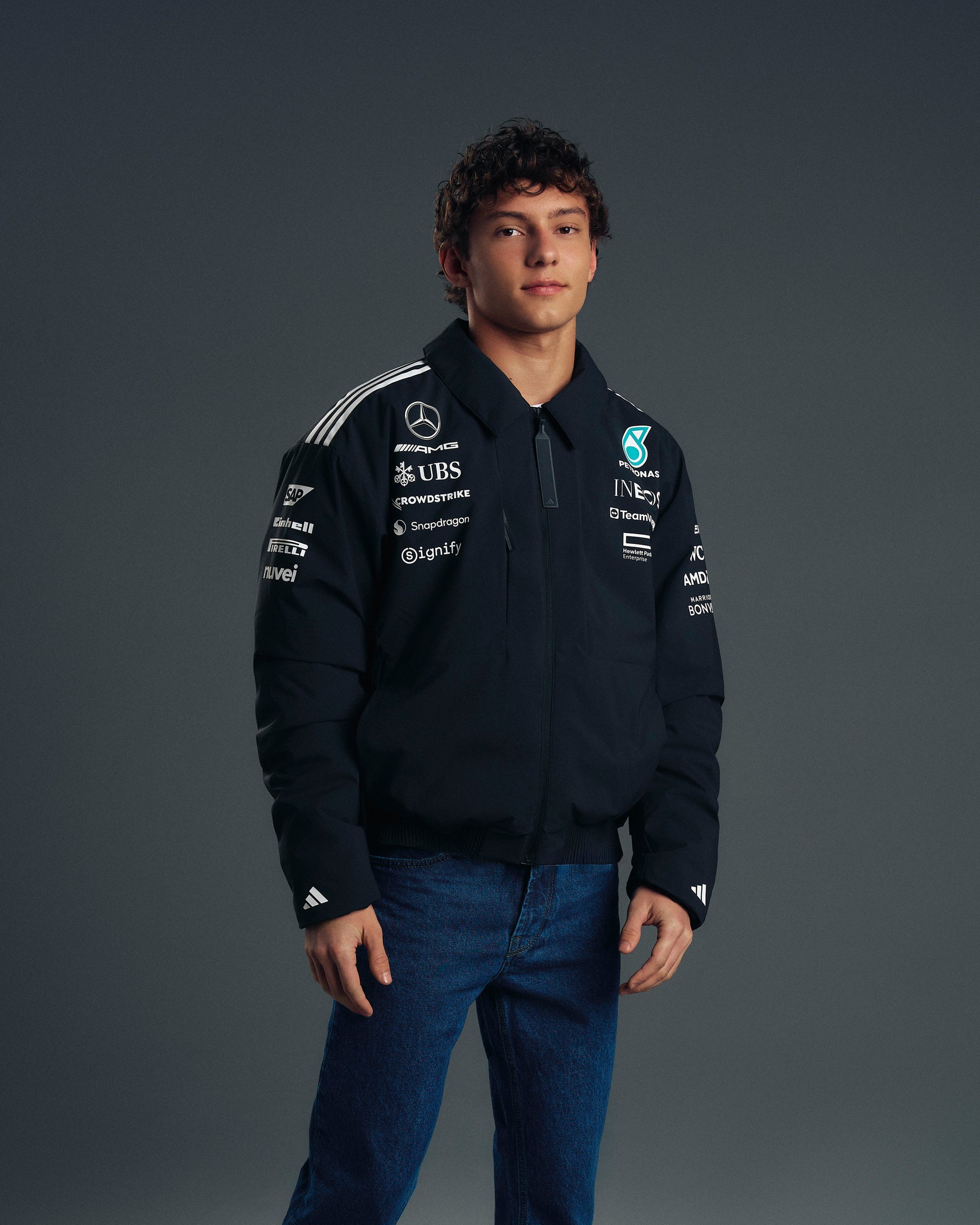 Amg F1 Mercedes Benz Outerwear Formula Tuta Meccanico Mercedes