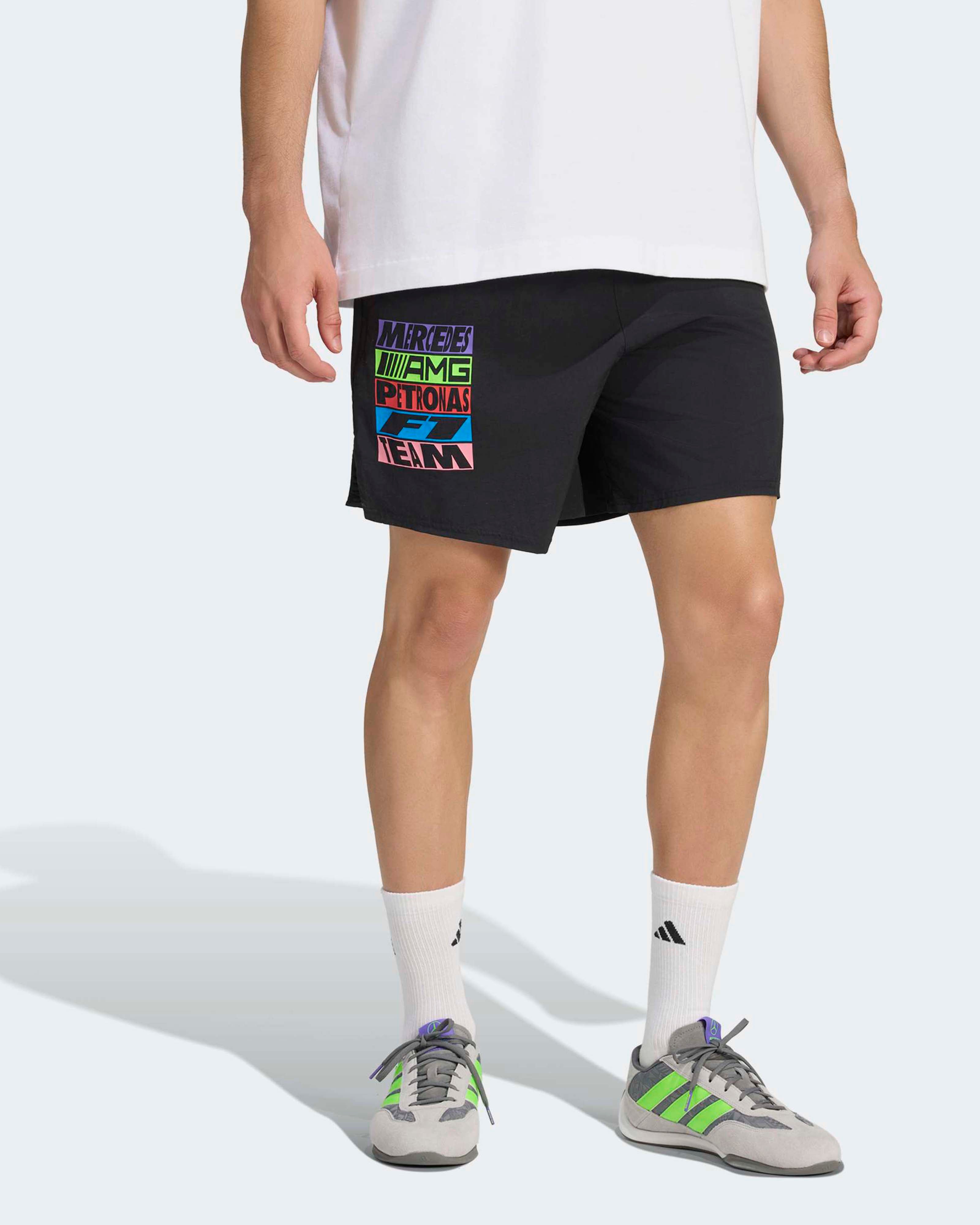Unisex Lights On Shorts Black