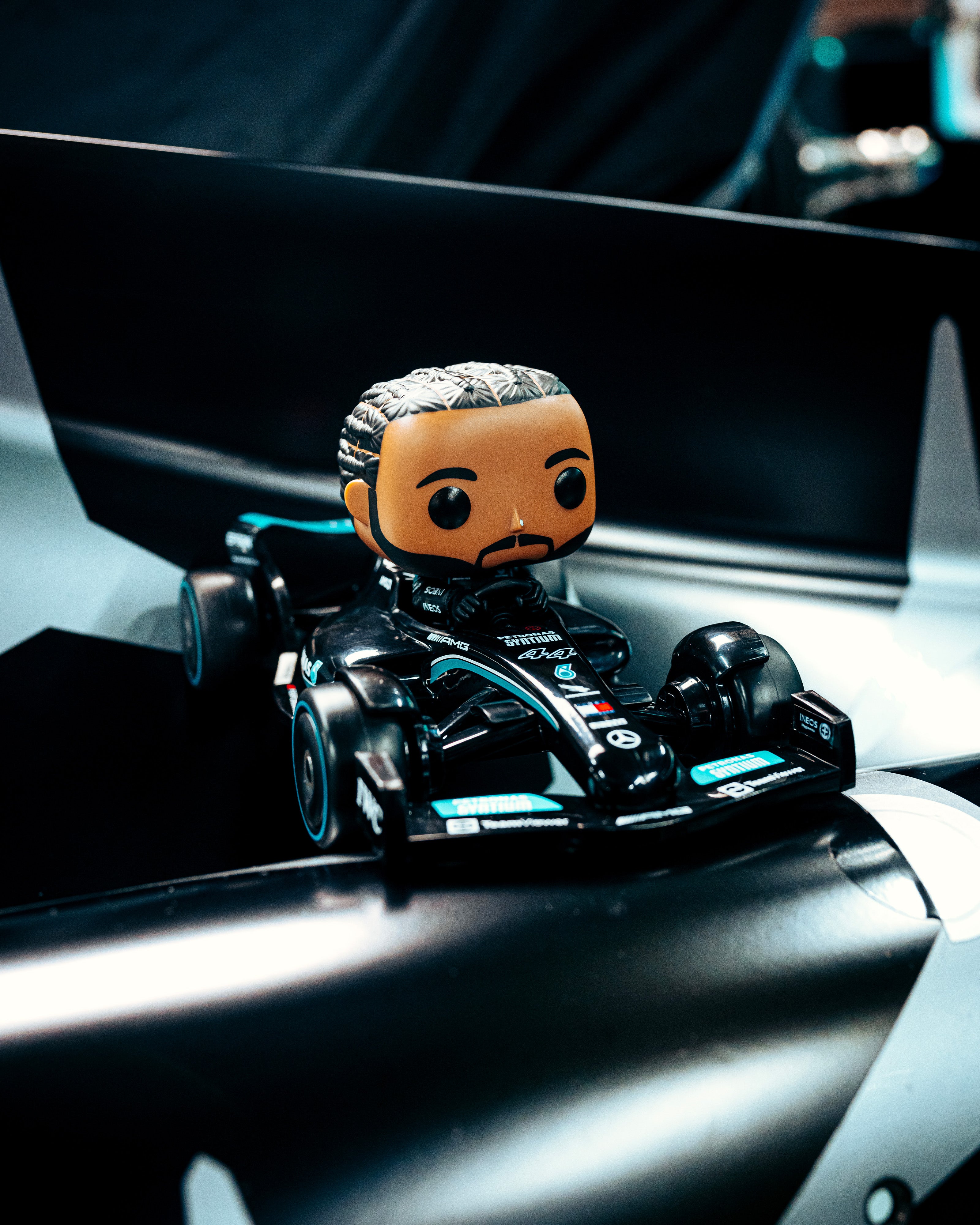 my @Lewis Hamilton funko pop and formula 1 car figures @Formula 1