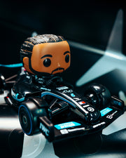 Lewis Hamilton with Car Funko Pop!