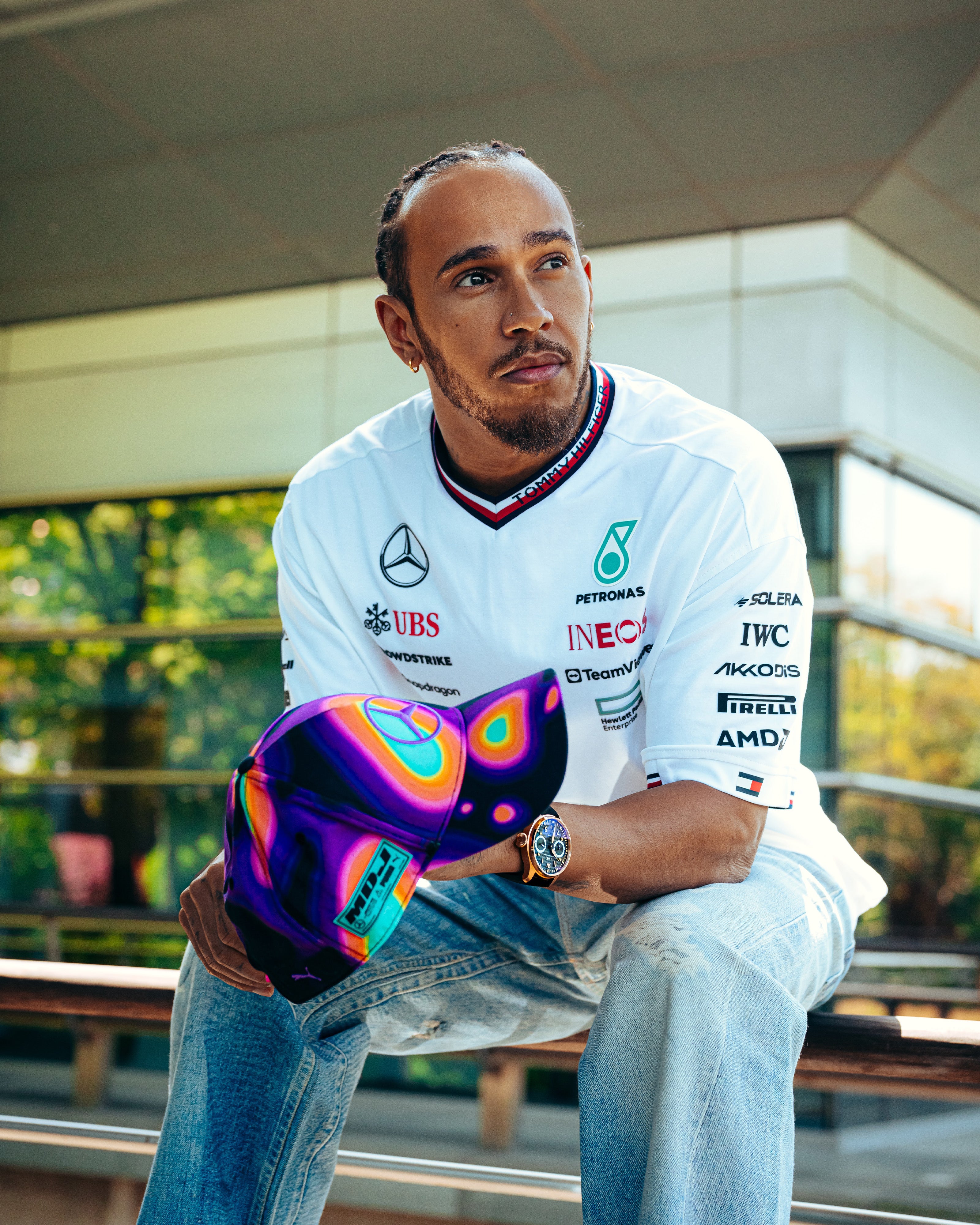 Mad Dog Jones x Mercedes-AMG F1 x PUMA Lewis Hamilton Special Edition Miami Cap