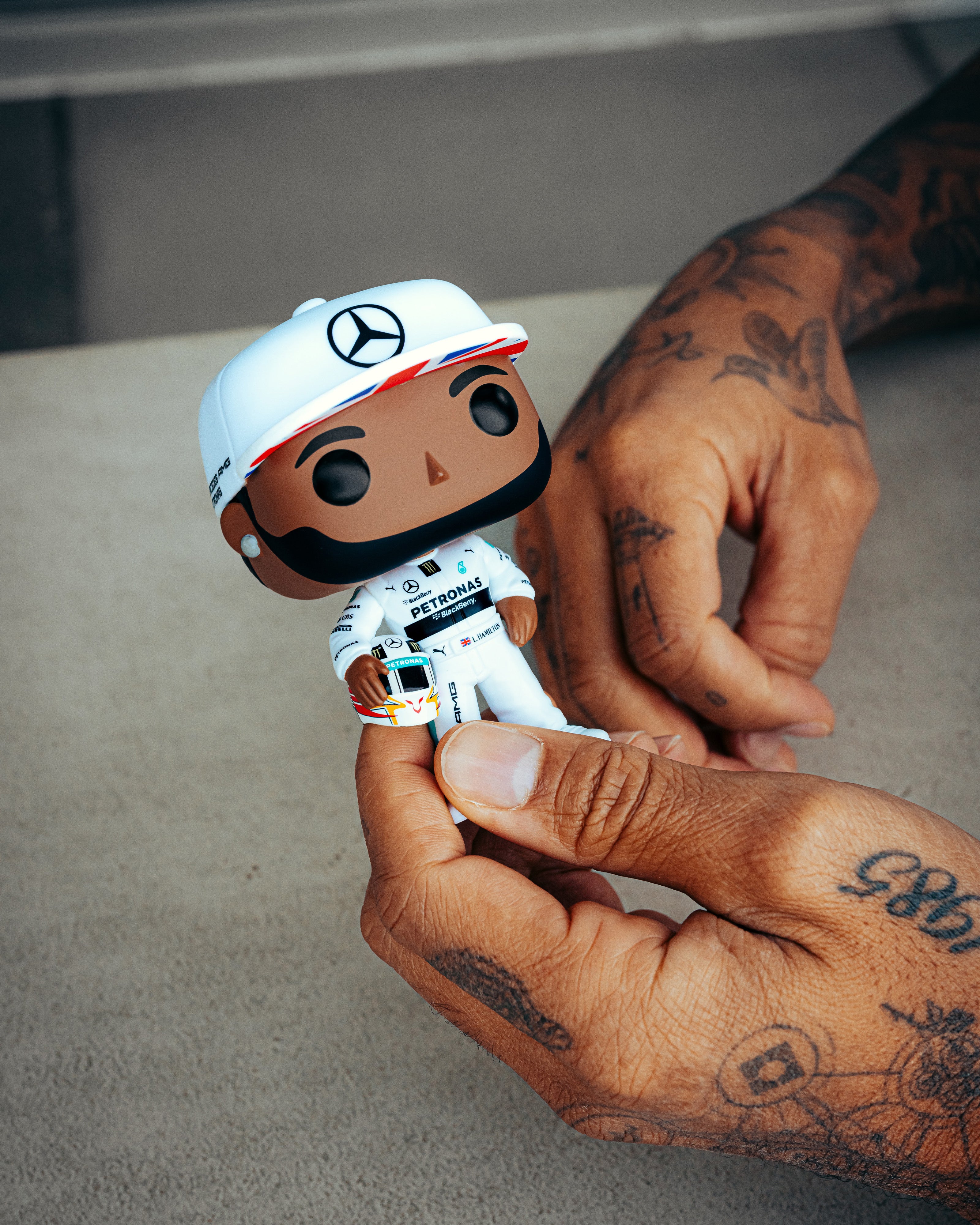 Lewis Hamilton Funko Pop! 2014 World Drivers' Champion Edition