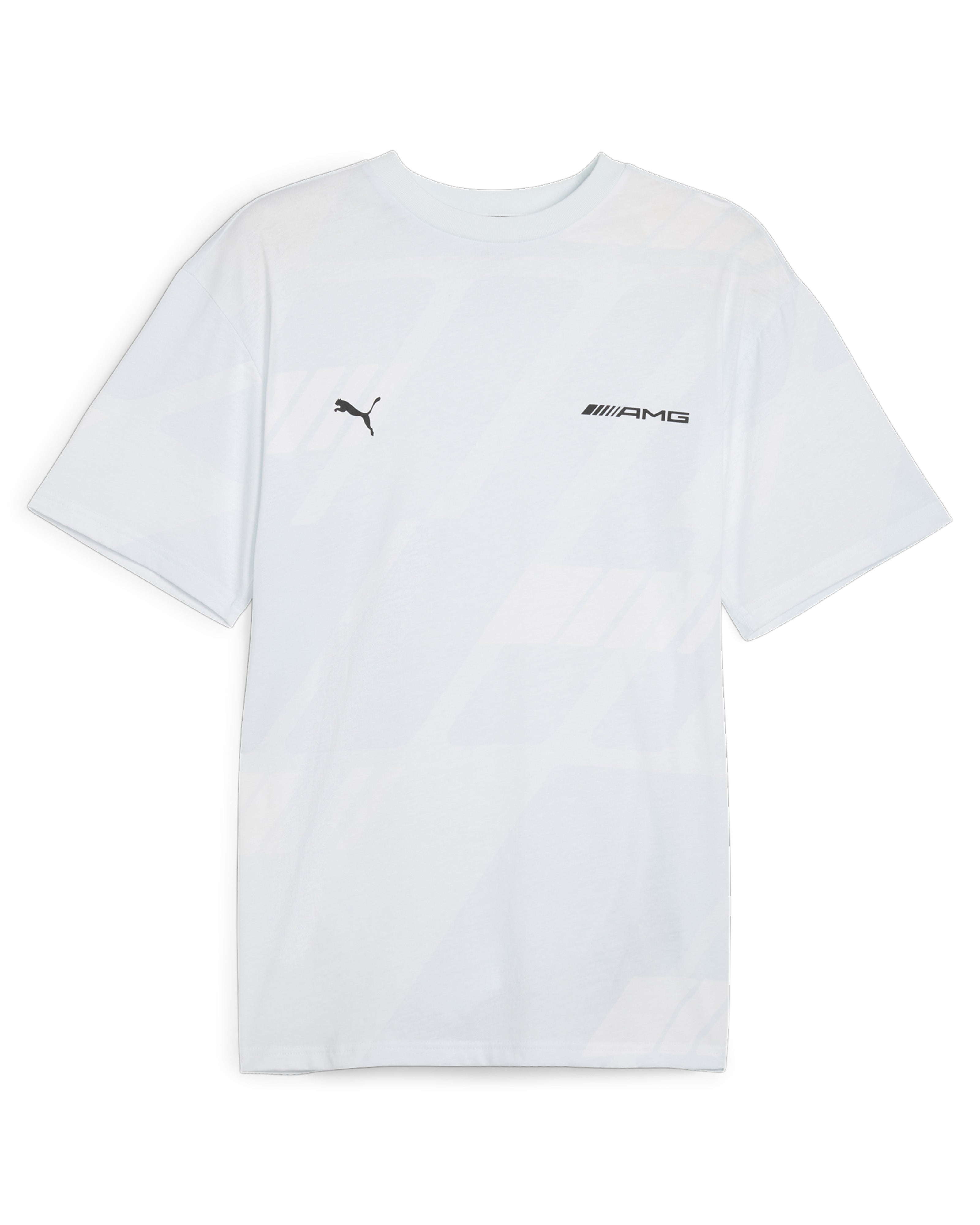 Mens Puma AMG Statement AOP Tee White