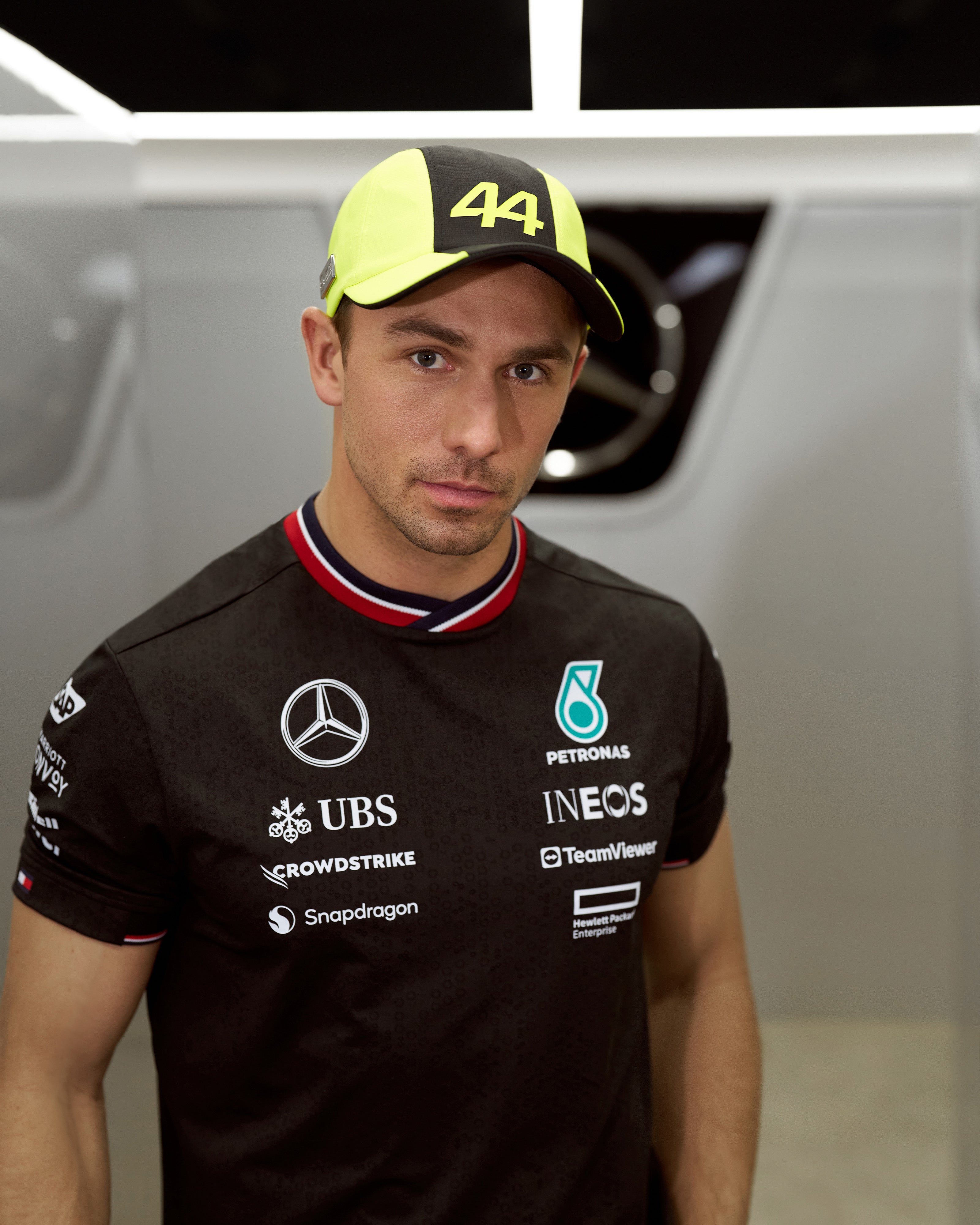 Lewis Hamilton Cap Neon Yellow