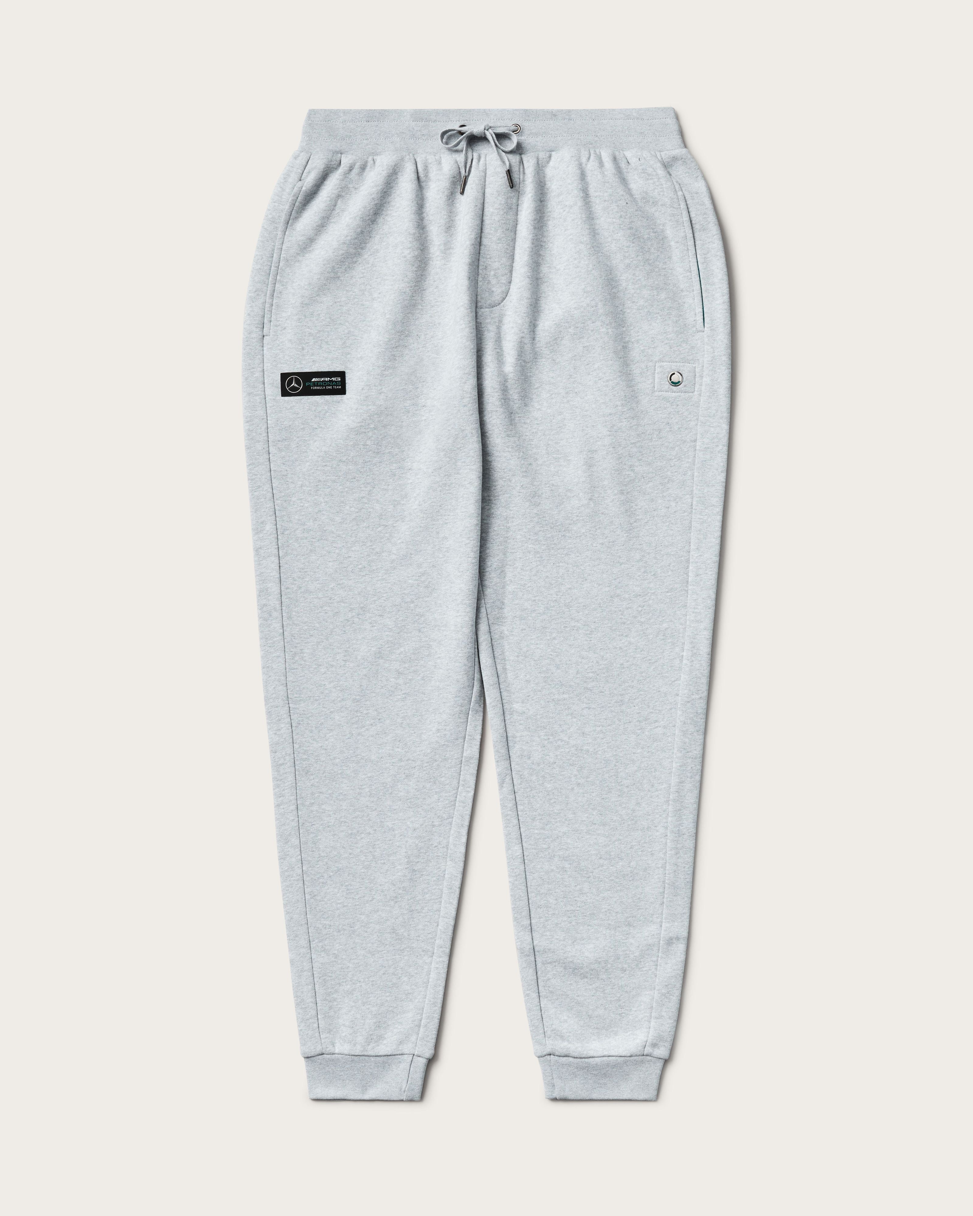 Mens Sweatpants Grey | Official Mercedes-AMG PETRONAS F1 Team Store