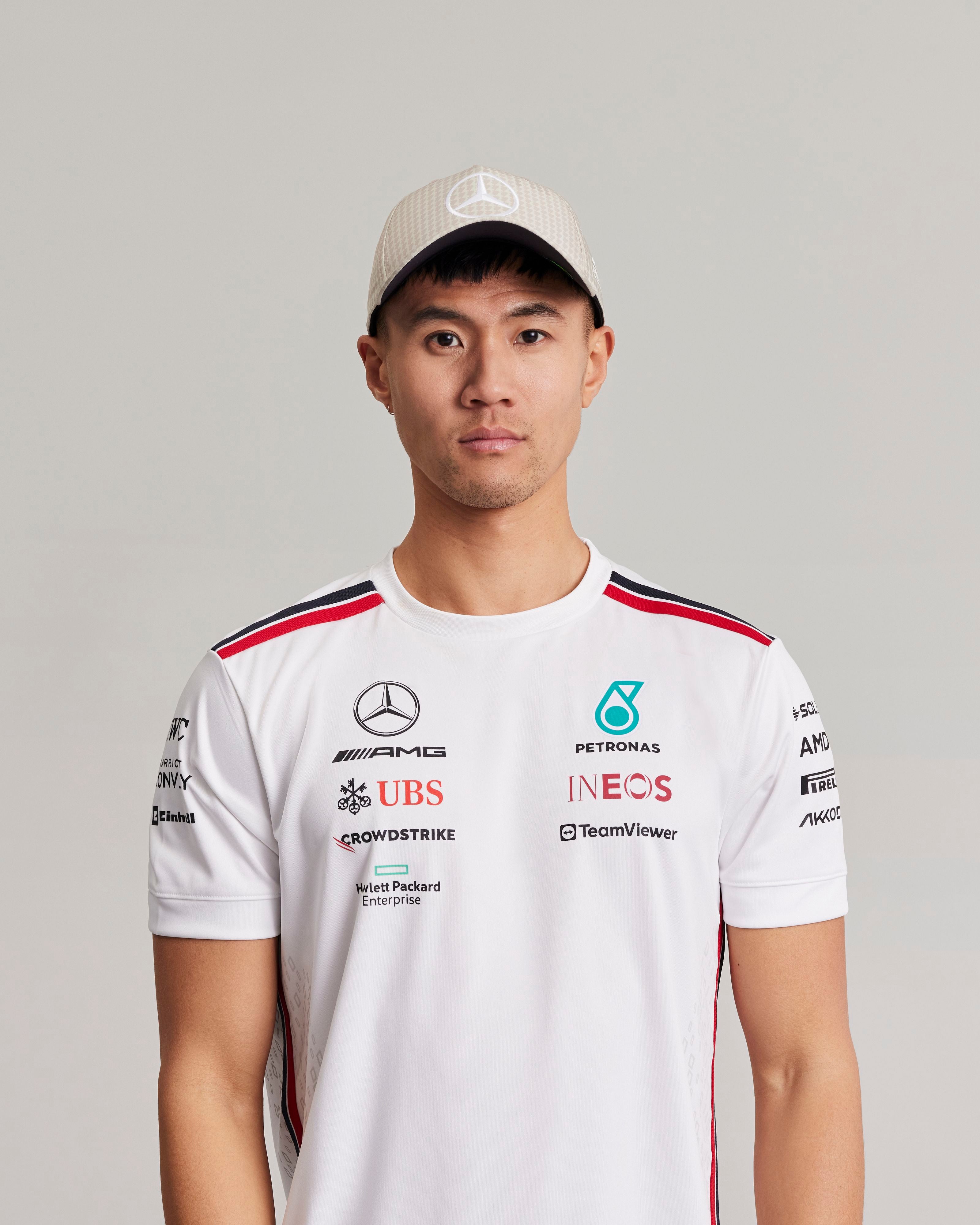 Lewis Hamilton 2023 Team Driver Cap Natural