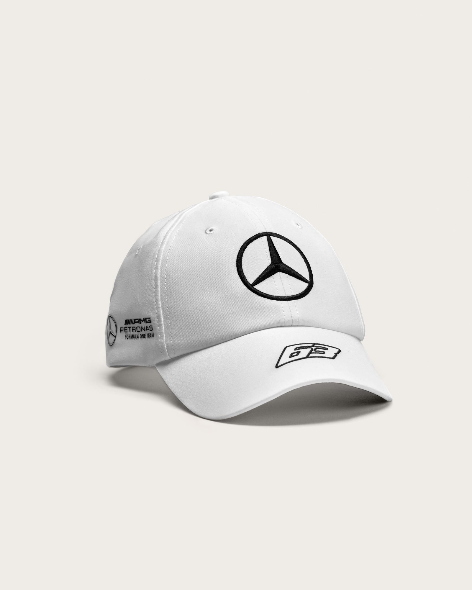George Russell 2023 Team Driver Dad Cap White