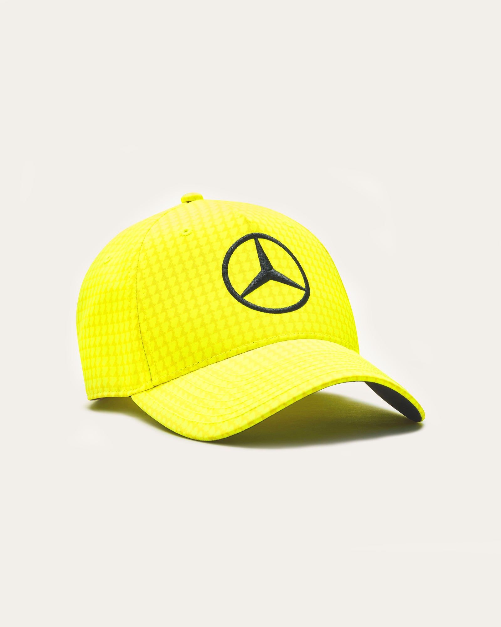 Kids Lewis Hamilton 2023 Team Driver Cap Neon Yellow