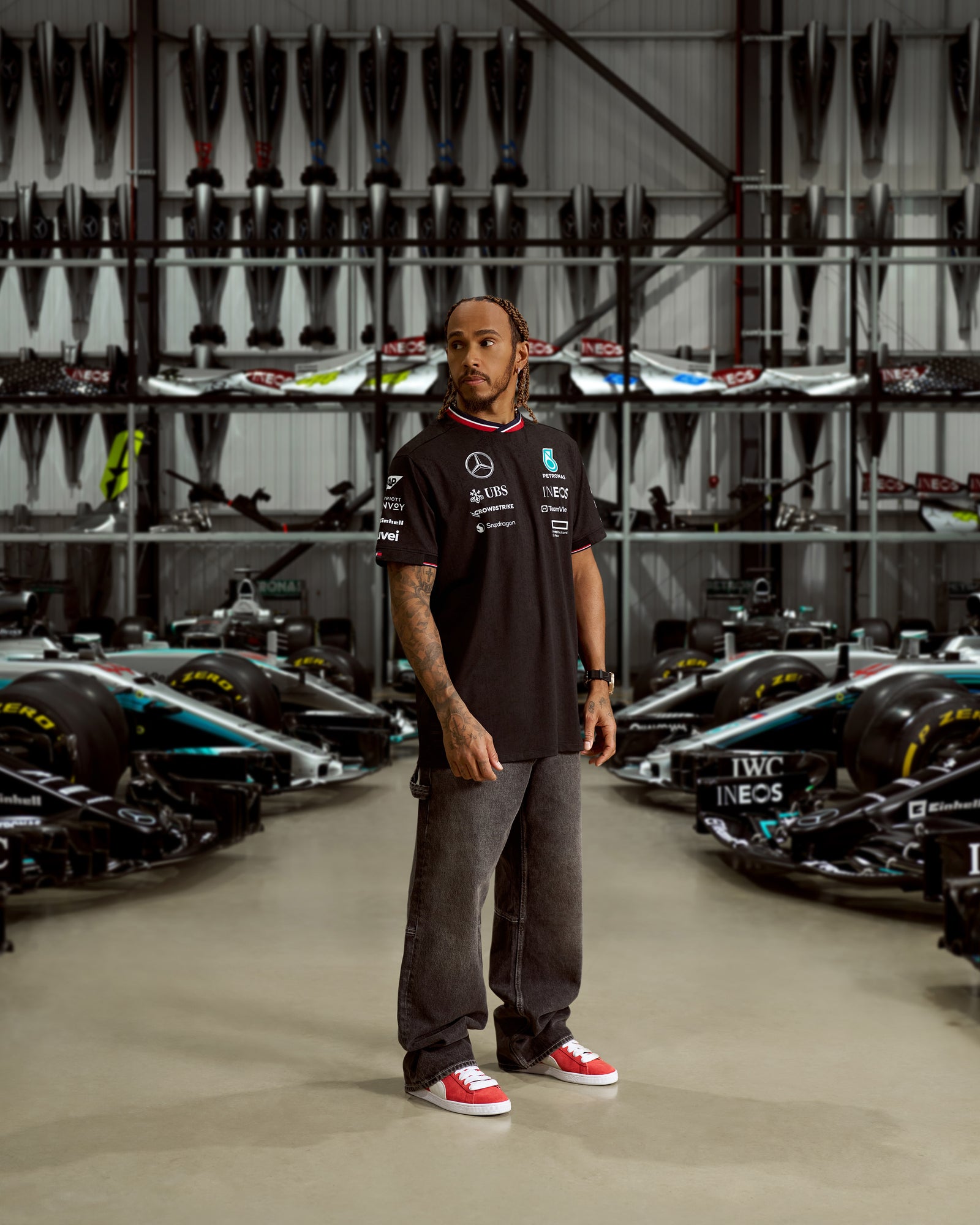 Mercedes AMG-Petronas F1® Garage Crews Men's Pants