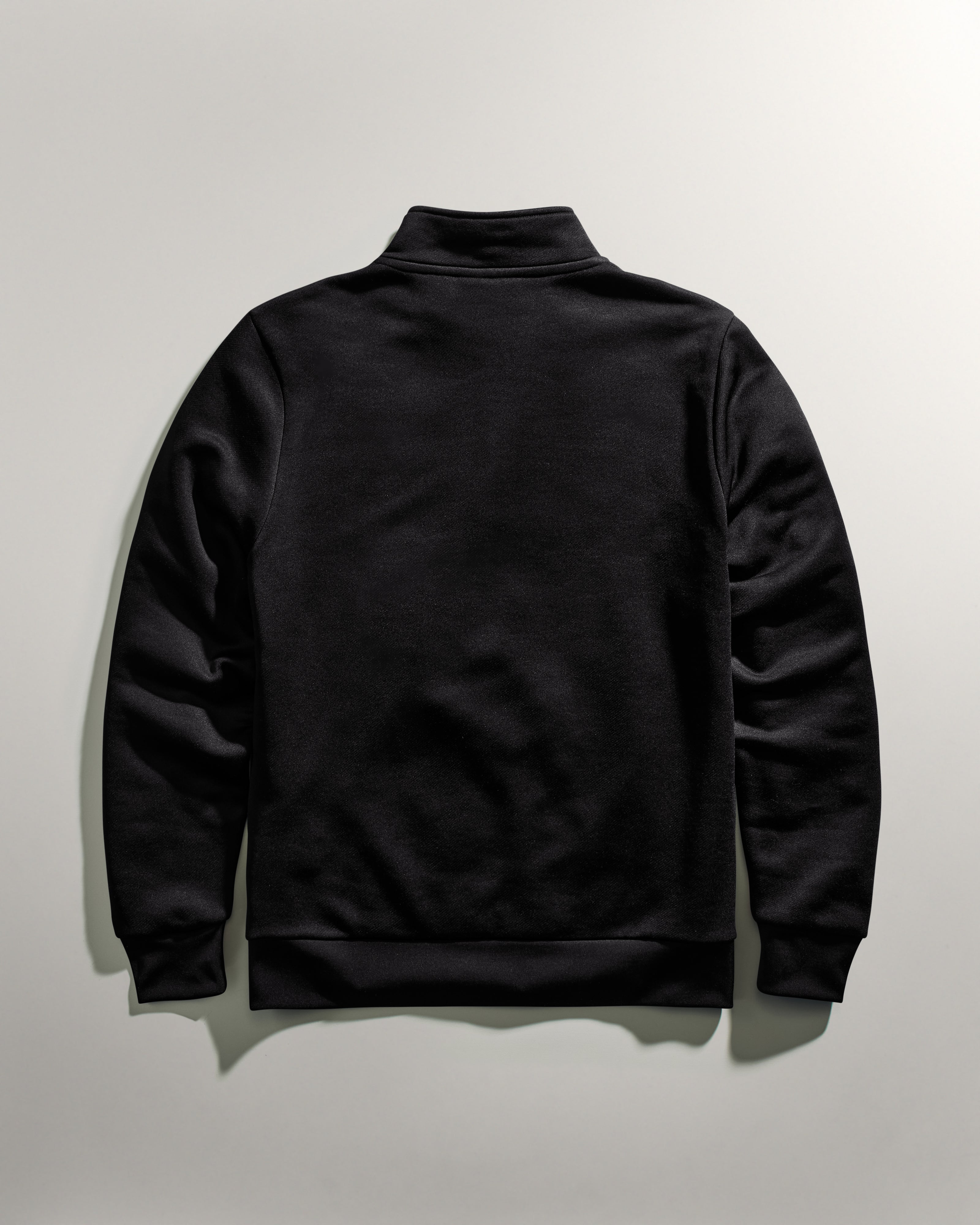Mens George Russell 1/4 Zip Sweater Black