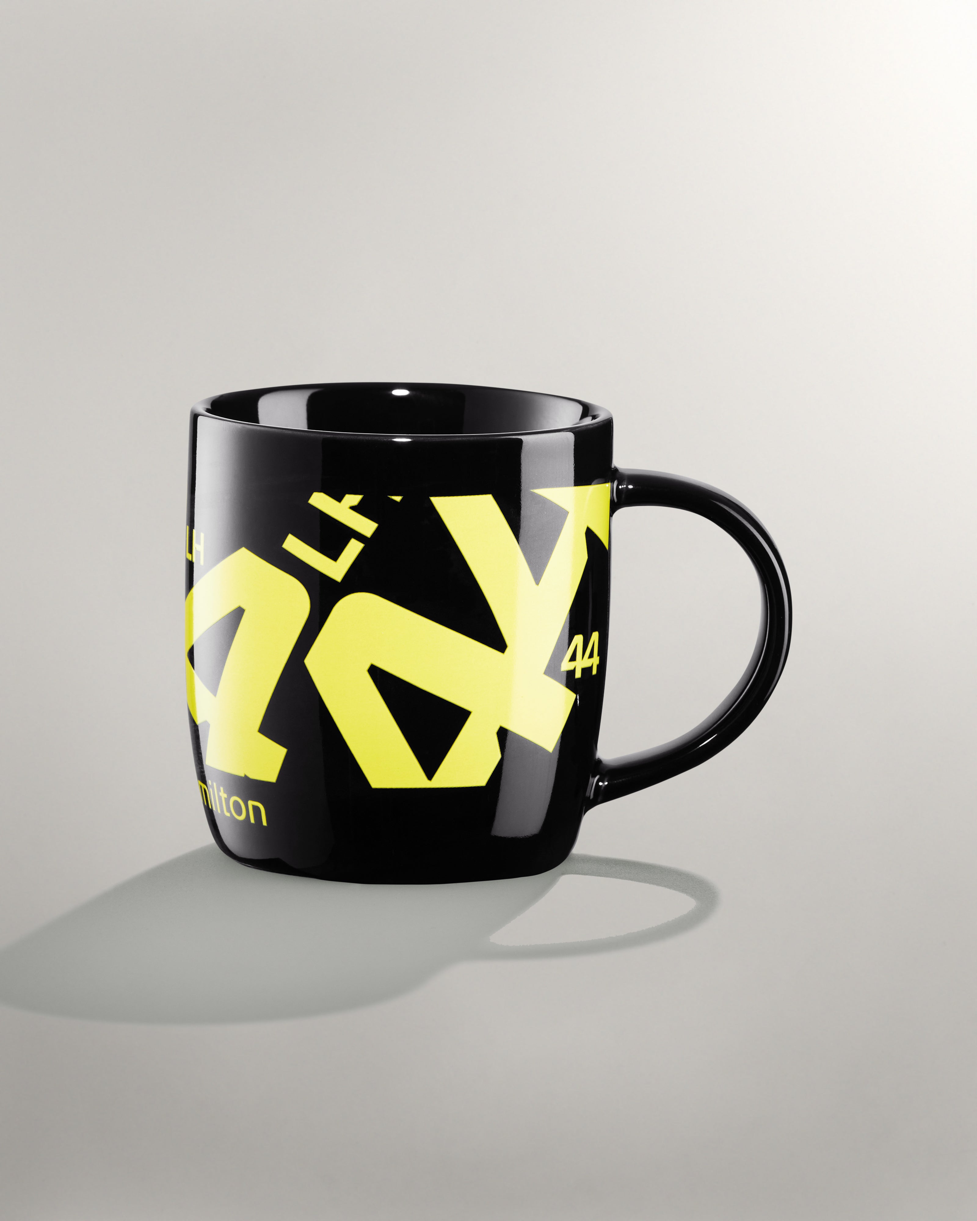 Lewis Hamilton Mug Yellow