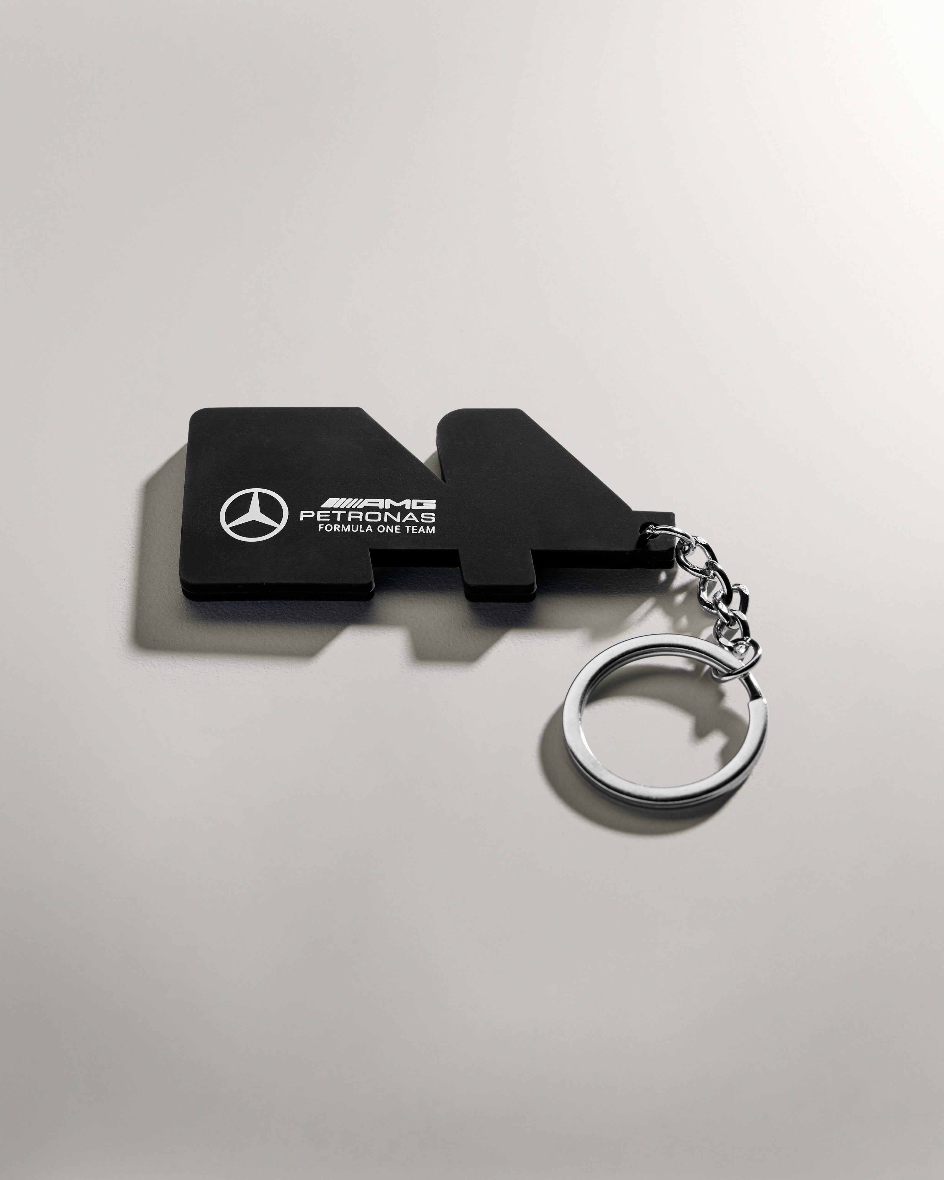 Lewis Hamilton Driver Keyring Yellow