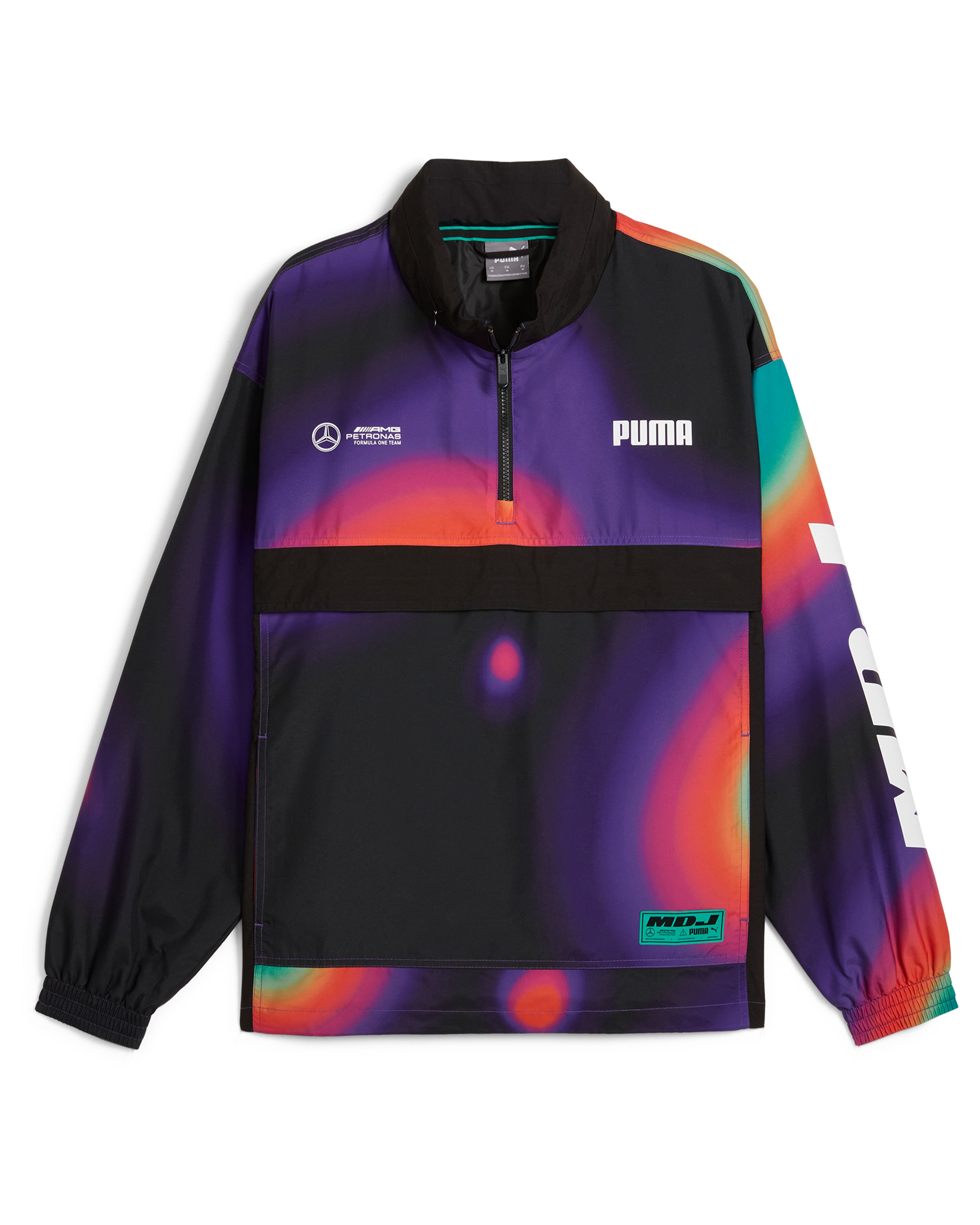 Mad Dog Jones x Mercedes AMG F1 x PUMA Woven Jacket Official Mercedes AMG PETRONAS F1 Team Store