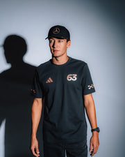 Mens George Russell Las Vegas T-shirt Black