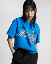Tommy x Mercedes-AMG F1 x Awake NY Tee Electric Blue