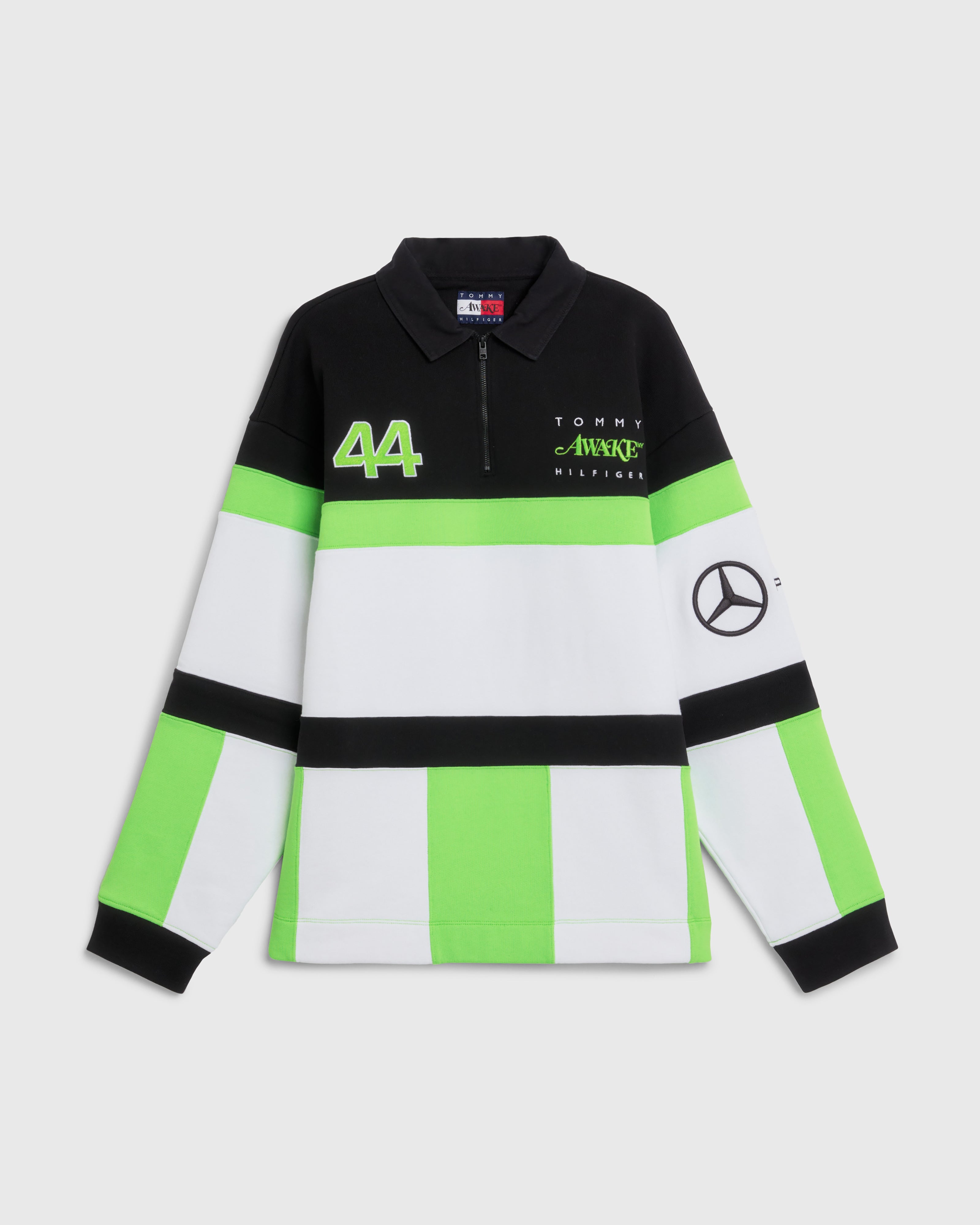 Tommy x Mercedes-AMG F1 x Awake NY Rugby Jersey White