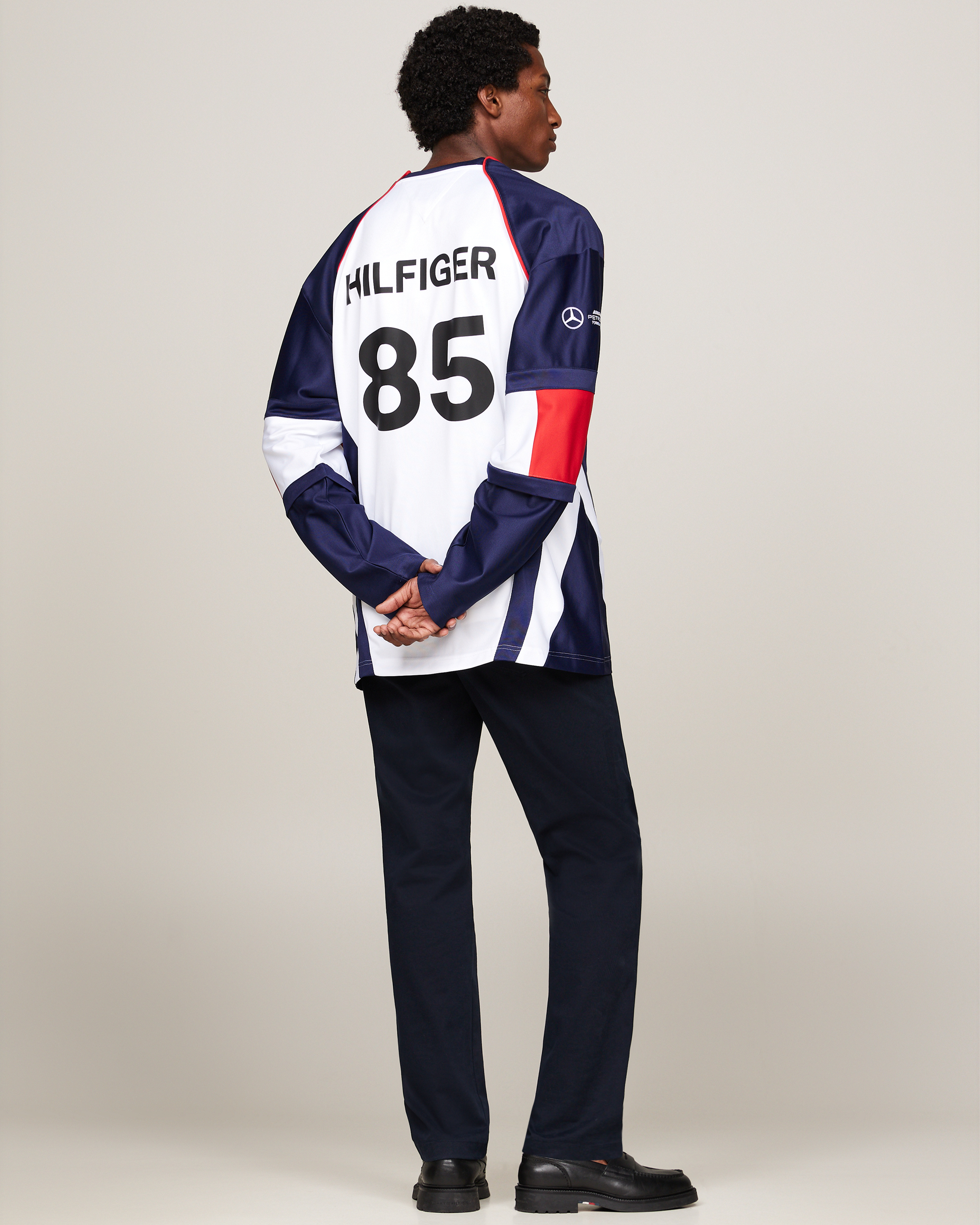 Tommy x Mercedes-AMG F1 x Clarence Ruth Hockey Jersey