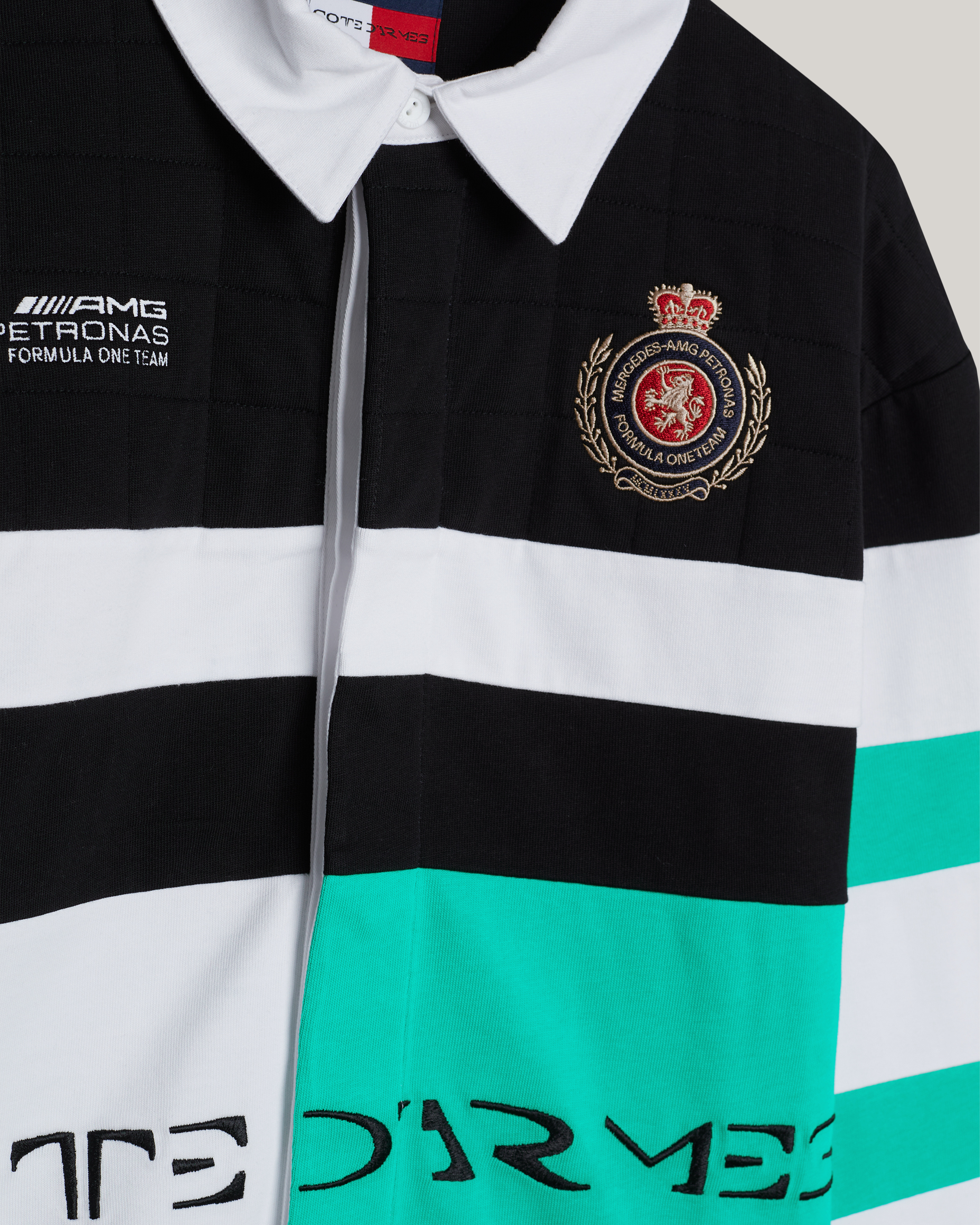 Tommy x Mercedes-AMG F1 x Clarence Ruth Rugby Shirt