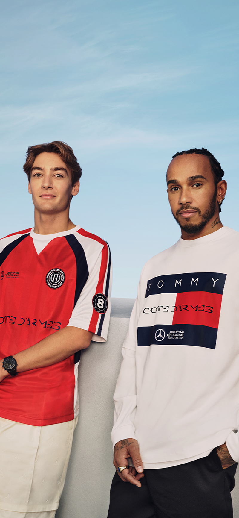 Tommy hilfiger x mercedes polo sale