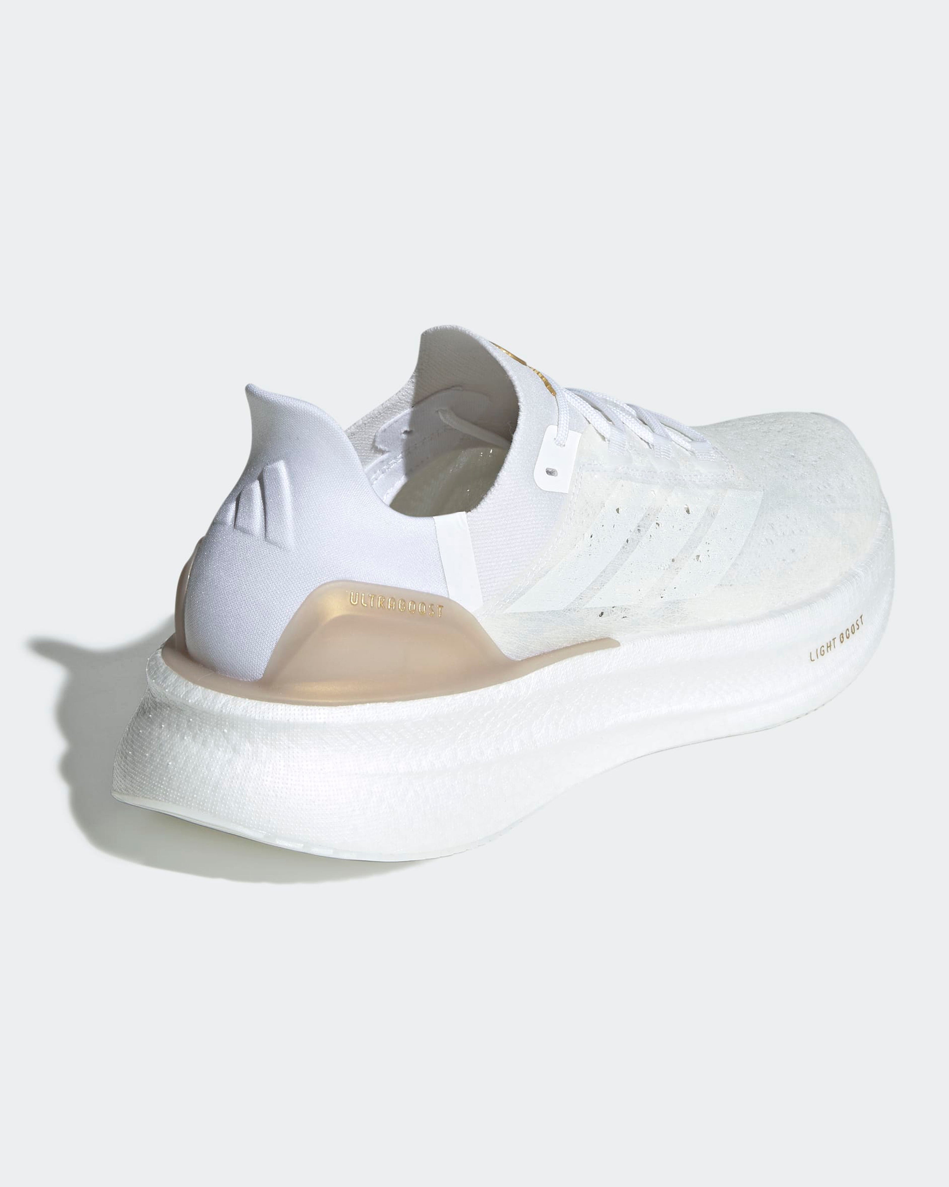 Mens Ultraboost 5 Strung Shoes White | Official Mercedes-AMG