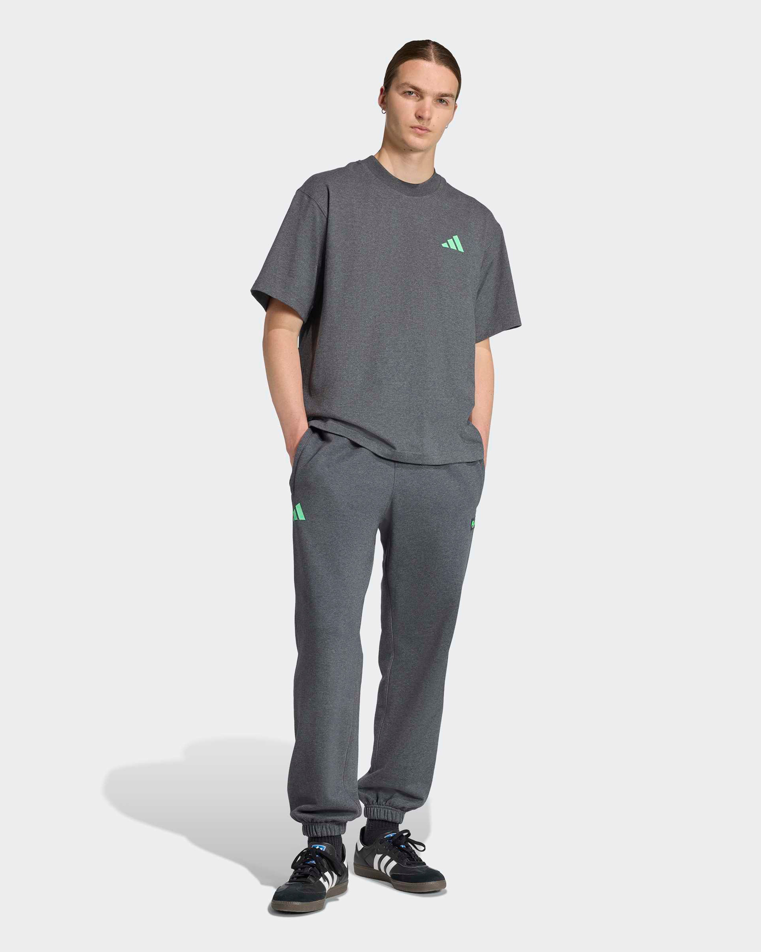 Mens Premium Sweat Joggers Grey