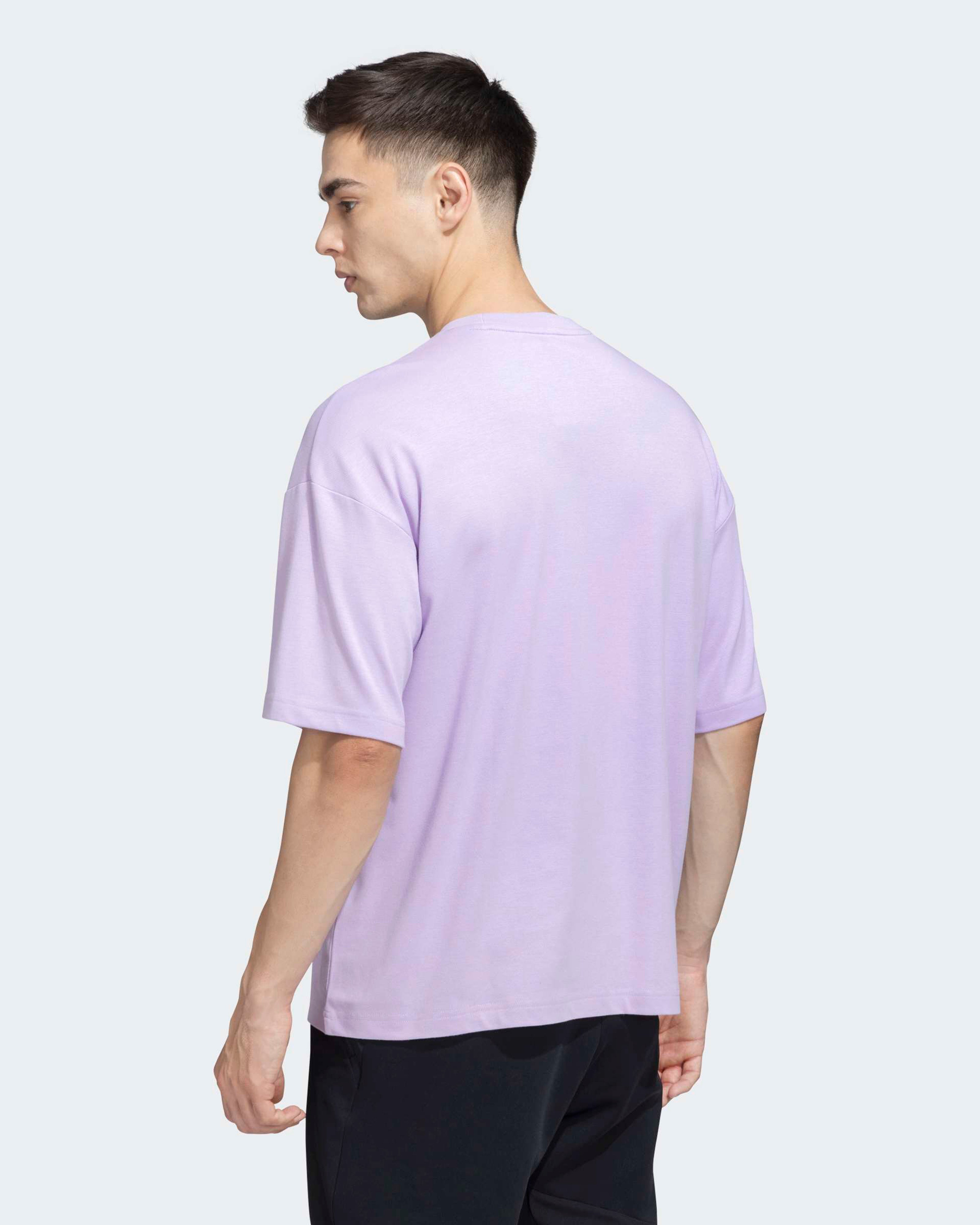 Mens Premium Woven T-shirt Purple | Official Mercedes-AMG PETRONAS