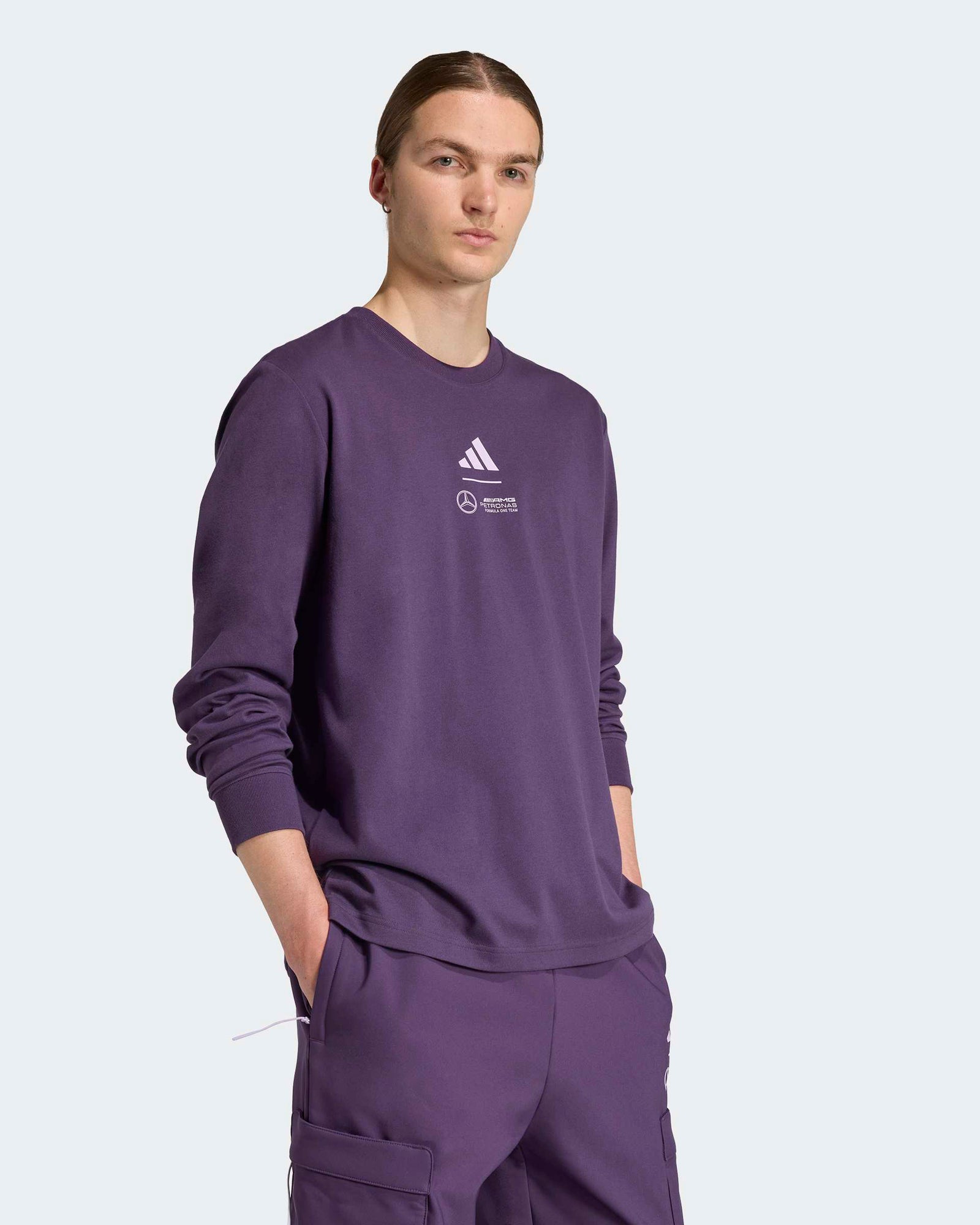 This Model is 6'1'' and wears size M
