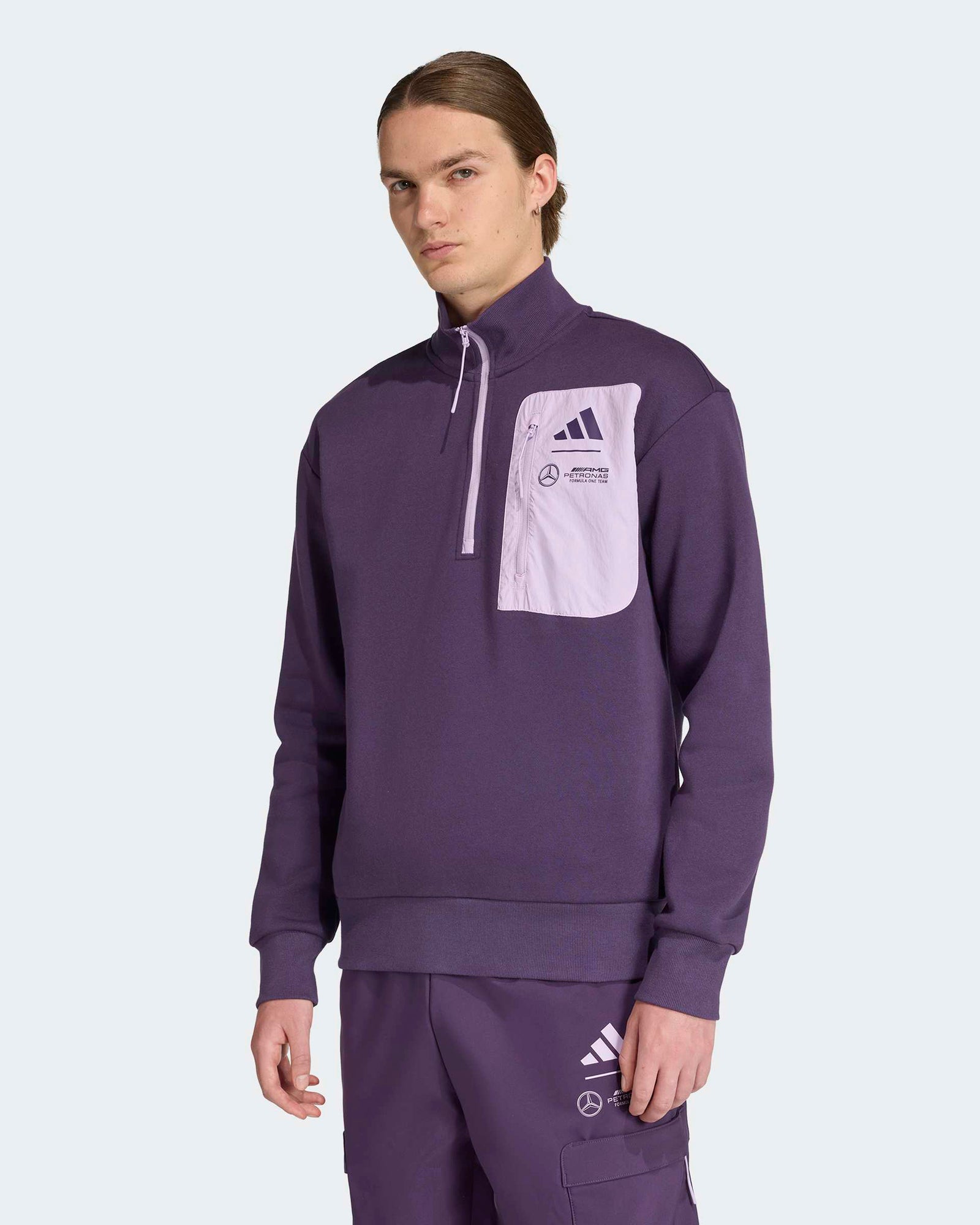 This Model is 6'1'' and wears size M