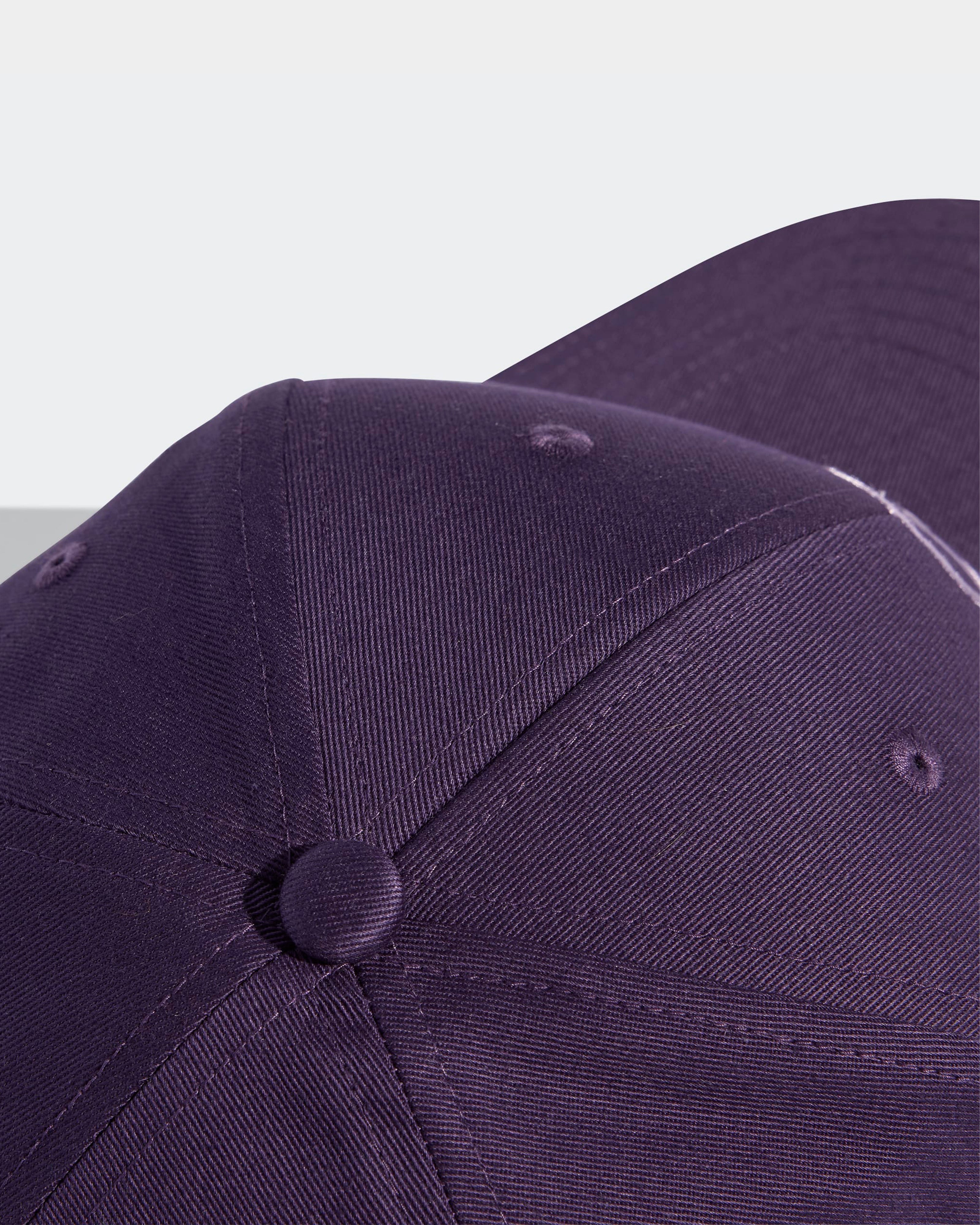 Fan Cotton Cap Purple