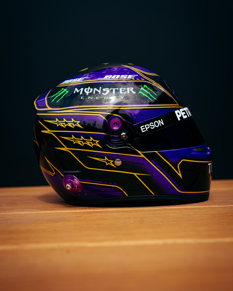 mini helmet lewis hamilton