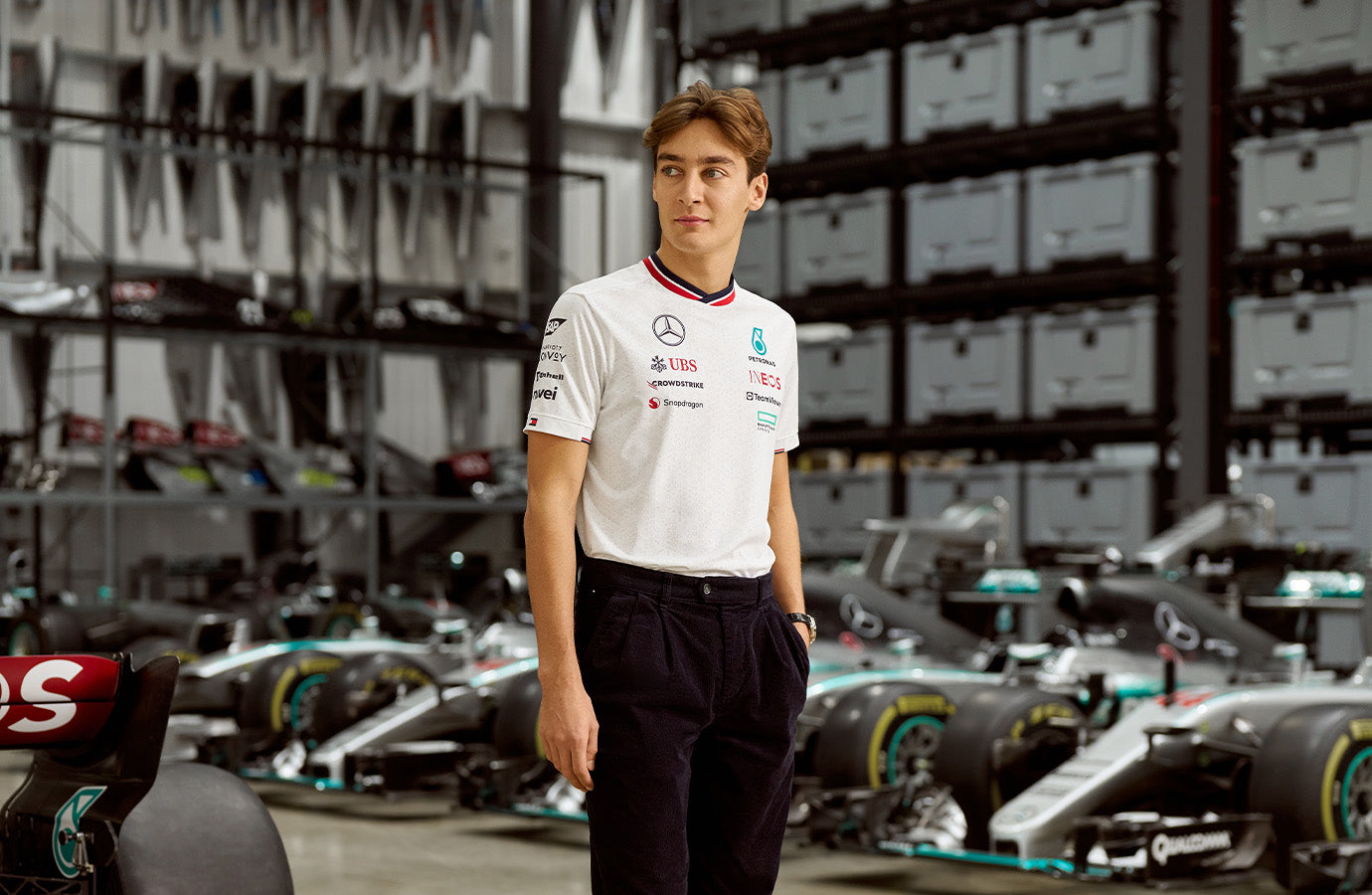 Mercedes-AMG Petronas Motorsport Garage Crews Men's Jacket | PUMA
