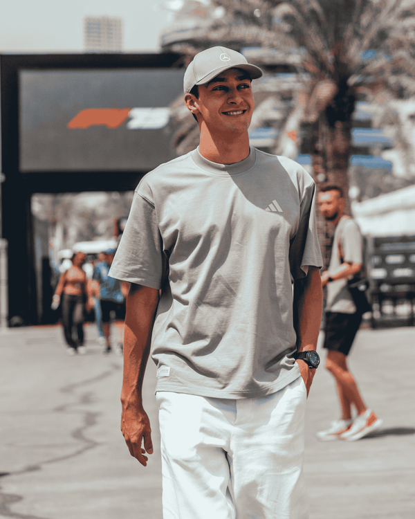 Mens Premium Sweat T-Shirt Beige