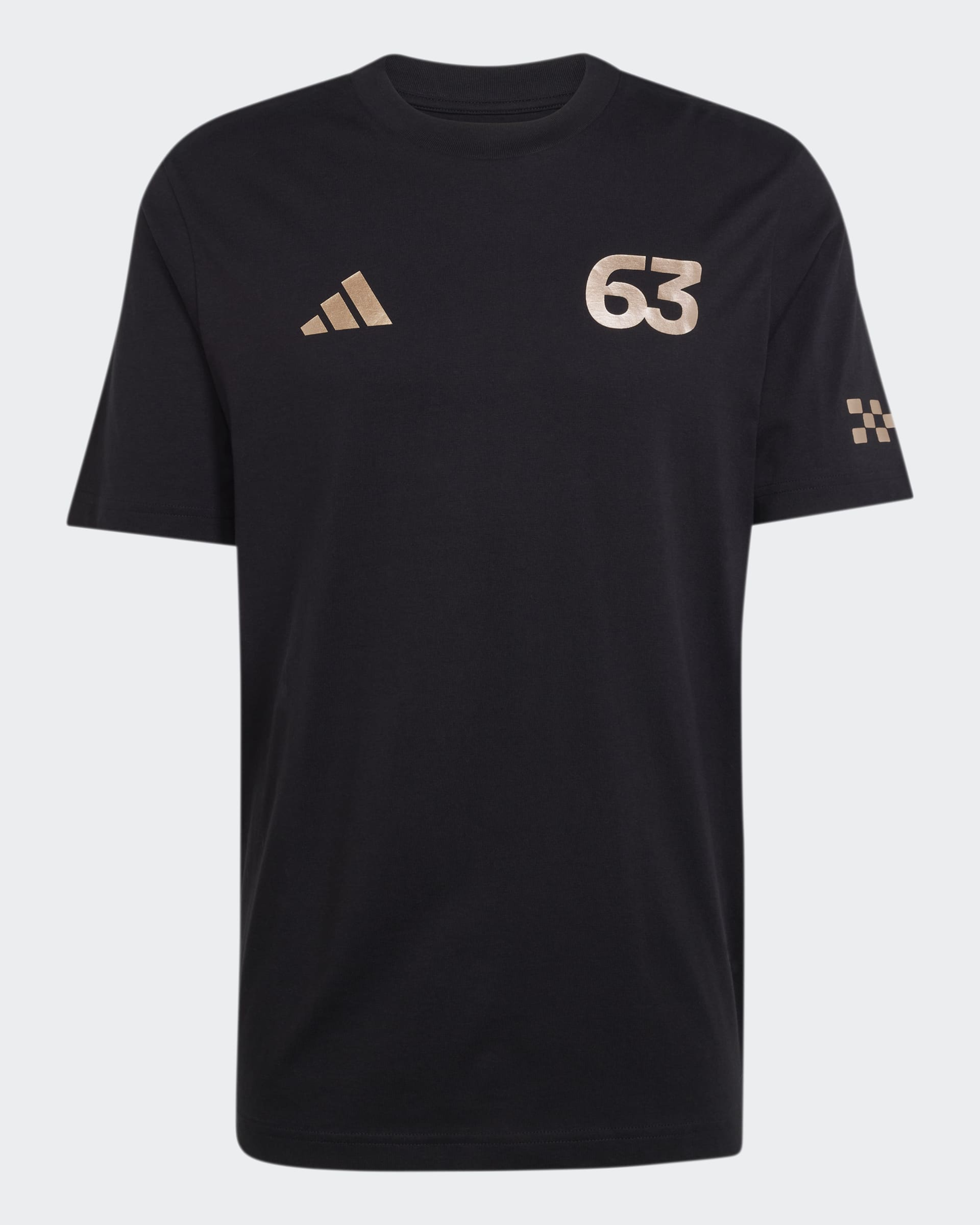 Mens George Russell Las Vegas T-shirt Black