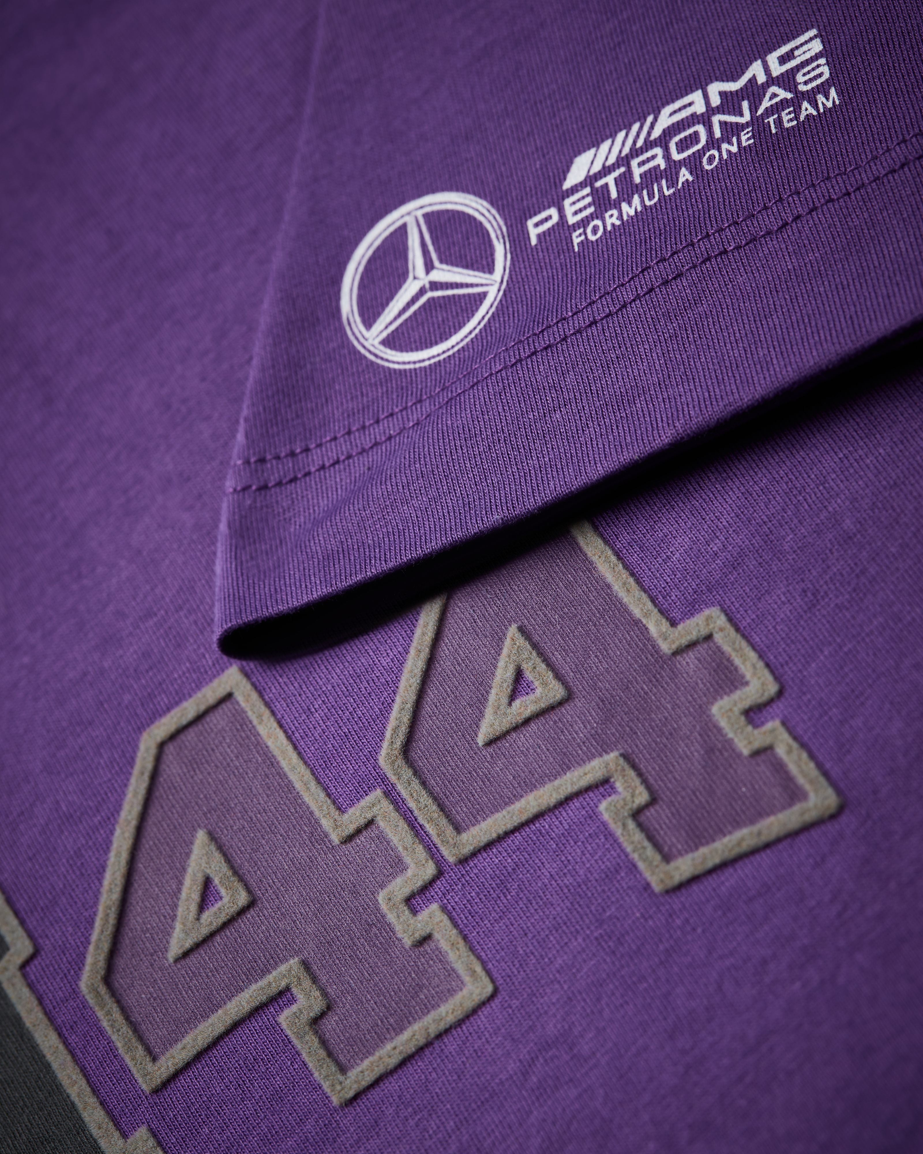 Kids Lewis Hamilton Logo Tee Purple