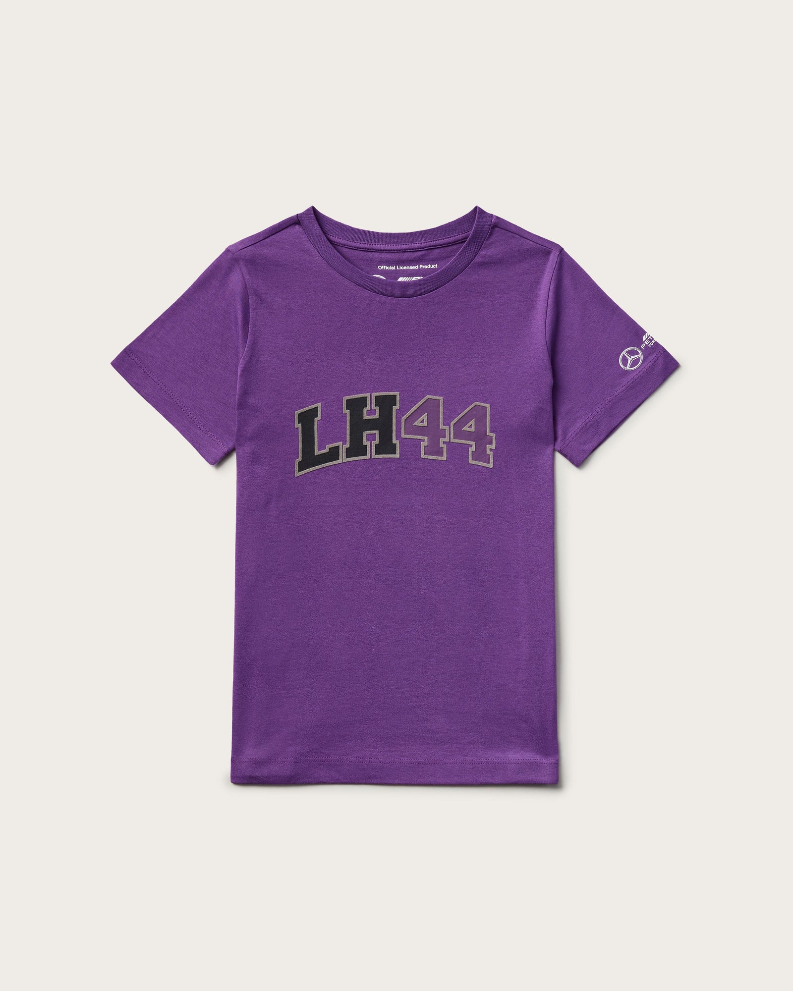 Kids Lewis Hamilton Logo Tee Purple