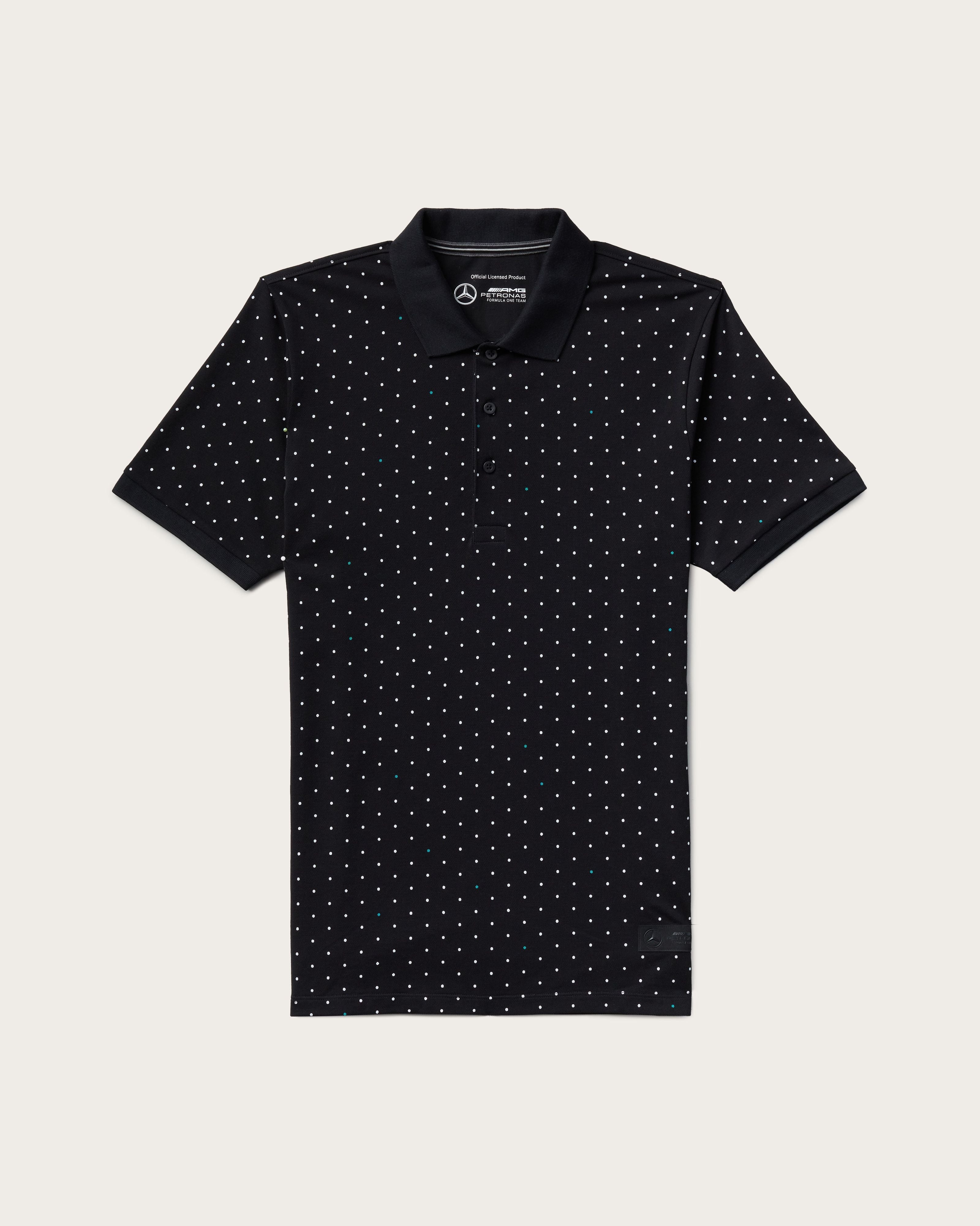 Polka dot polo outlet shirt mens