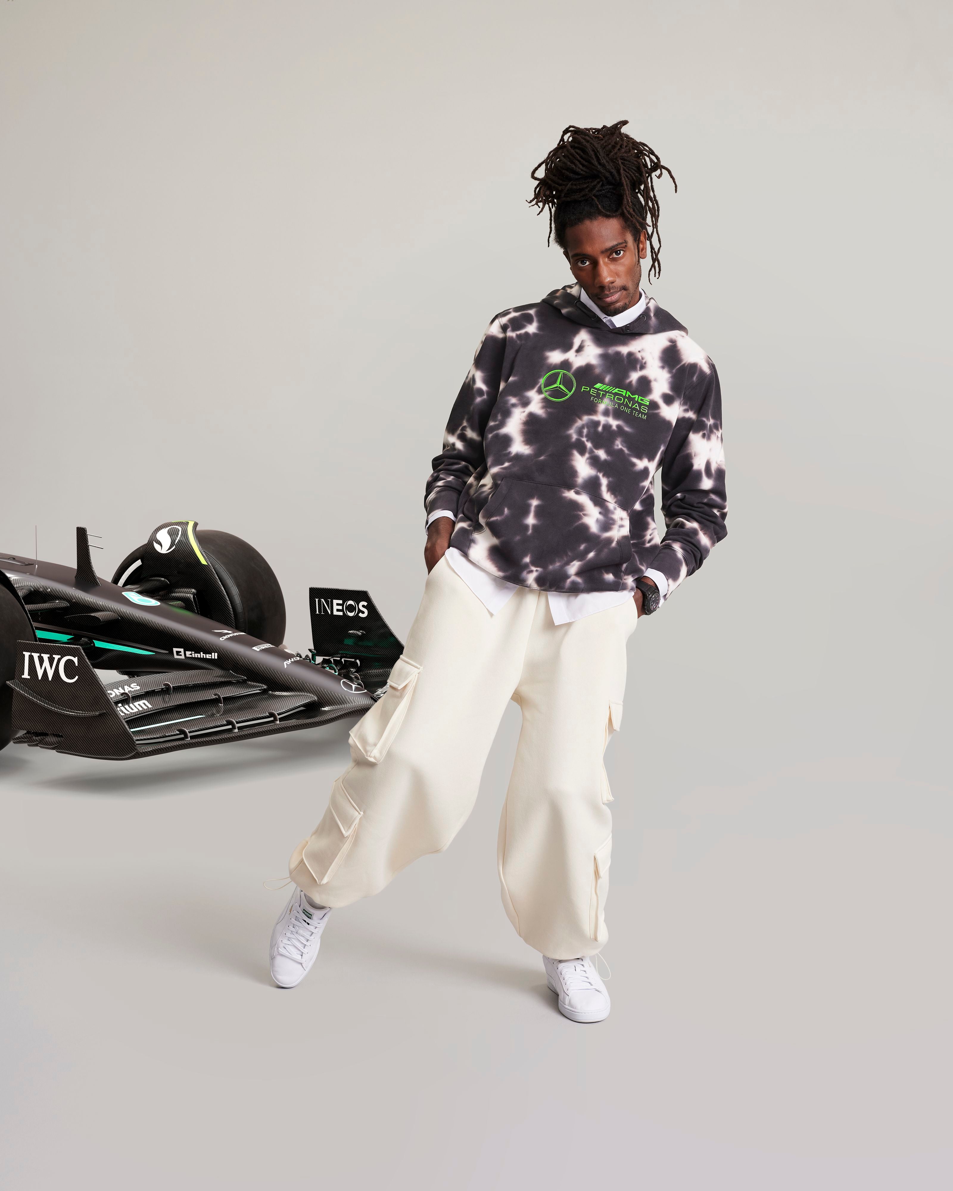 Puma tie dye hoodie Clearance