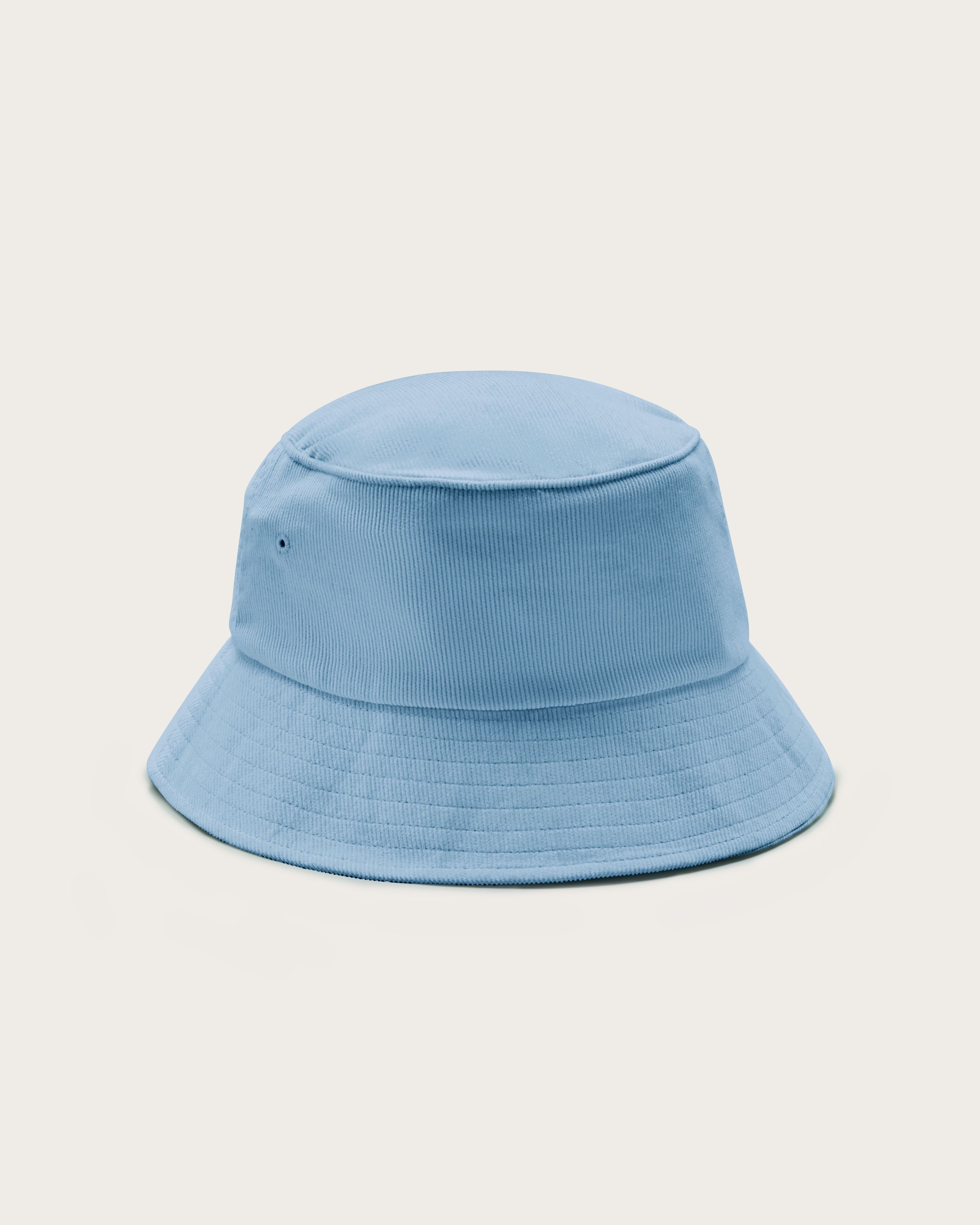 Retro Cord Bucket Hat Sky
