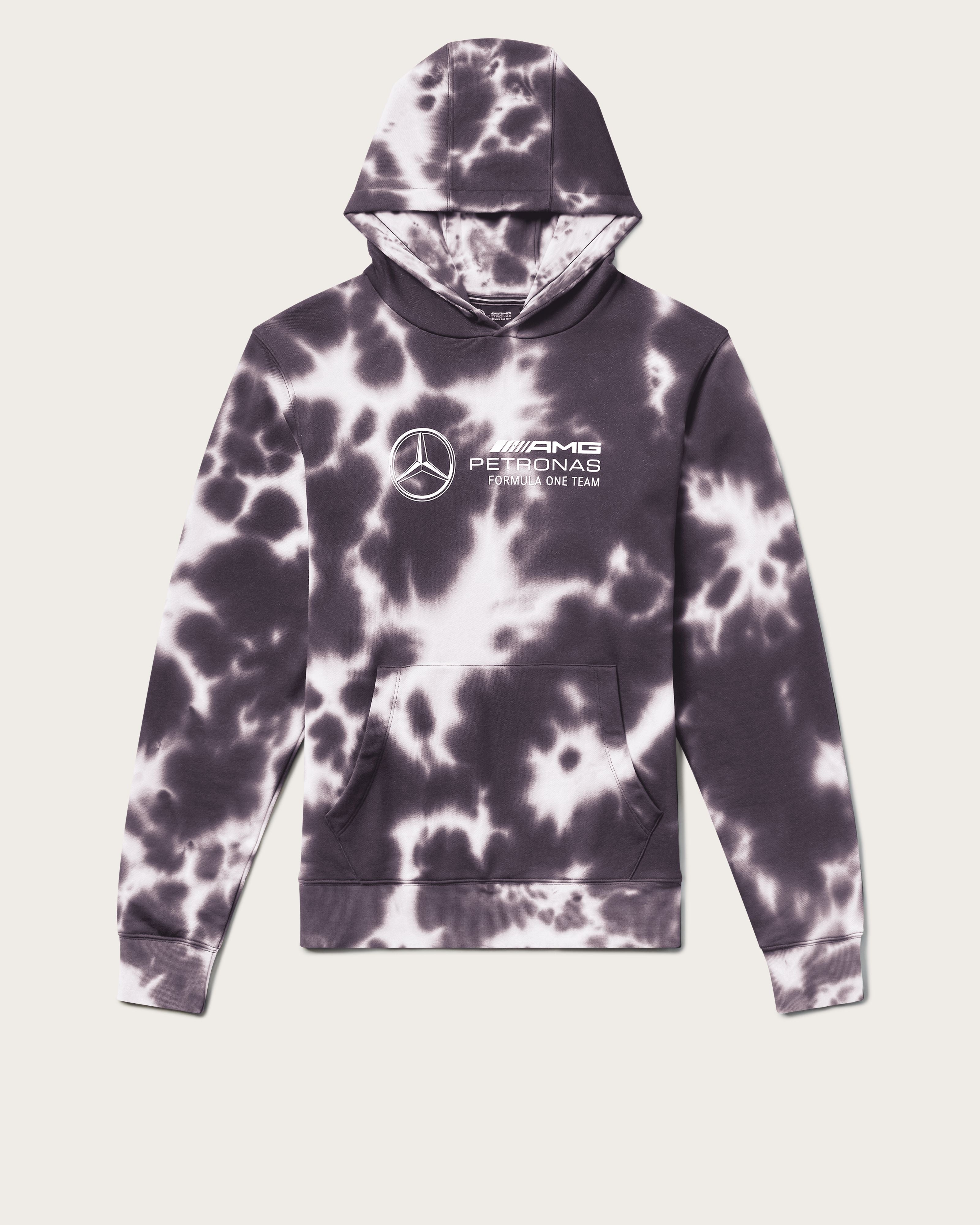 White and grey tie dye hoodie sale